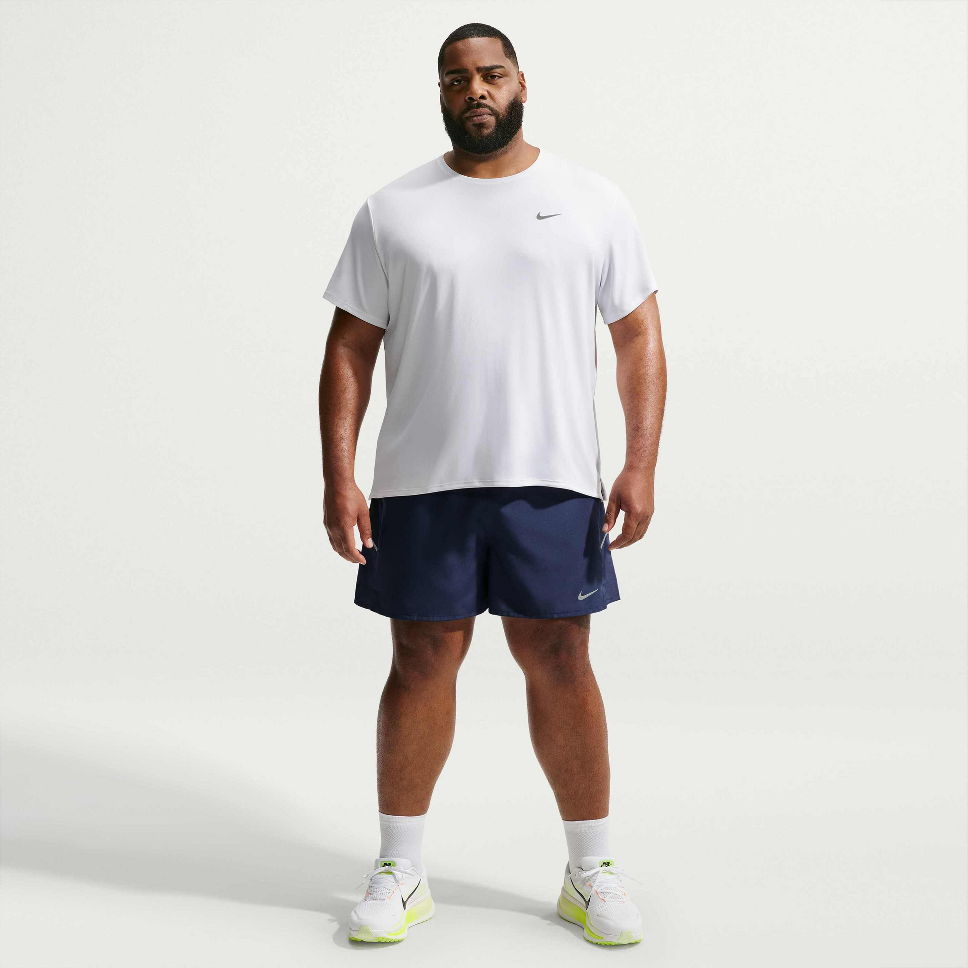 NIKE, Men's Dri-fit 12.5cm (approx.) Brief-lined Running Shorts Miler