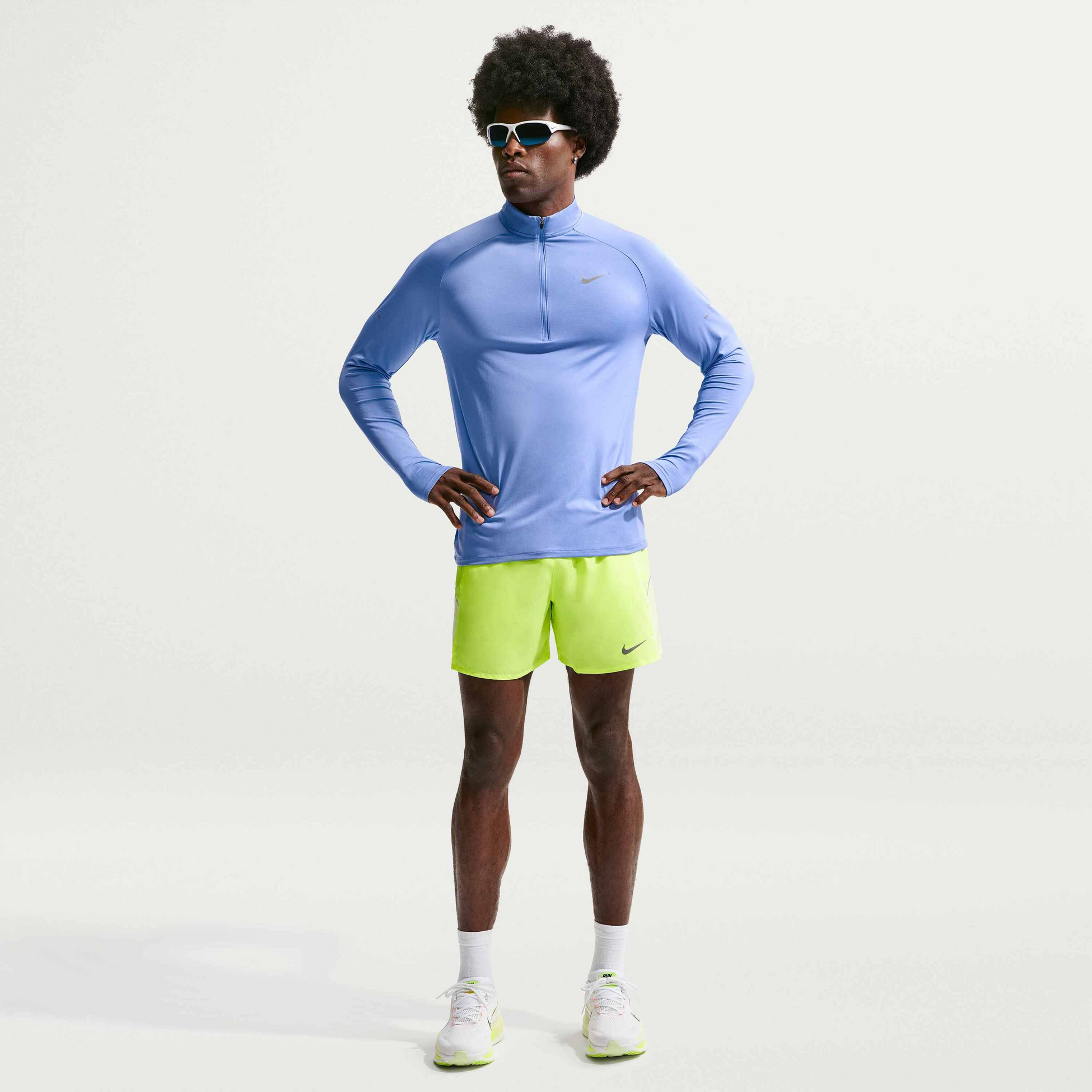 NIKE, Men's Dri-fit 12.5cm (approx.) Brief-lined Running Shorts Miler