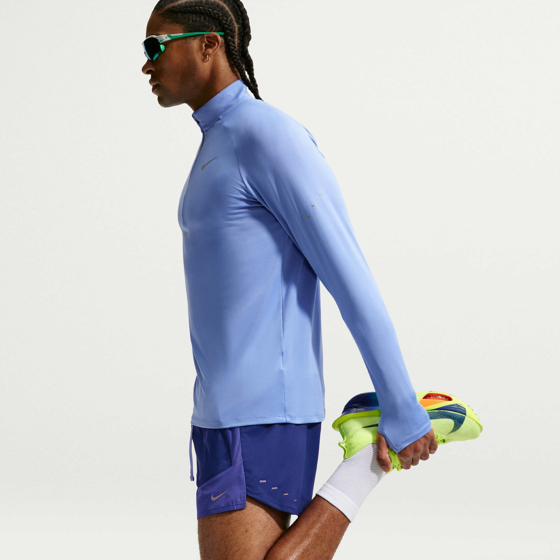 NIKE, Men's Dri-fit 12.5cm (approx.) Brief-lined Running Shorts Stride Plus