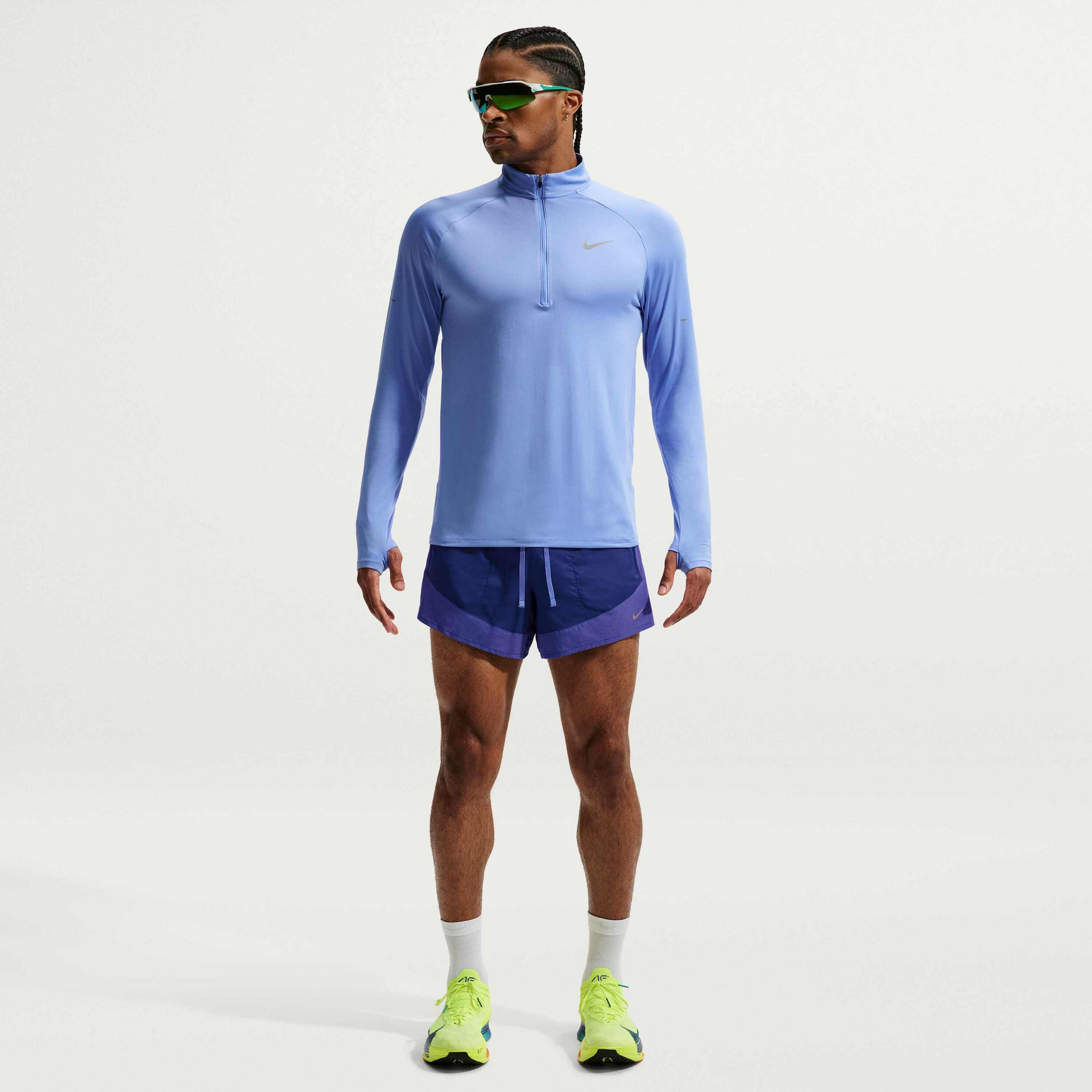 NIKE, Men's Dri-fit 12.5cm (approx.) Brief-lined Running Shorts Stride Plus