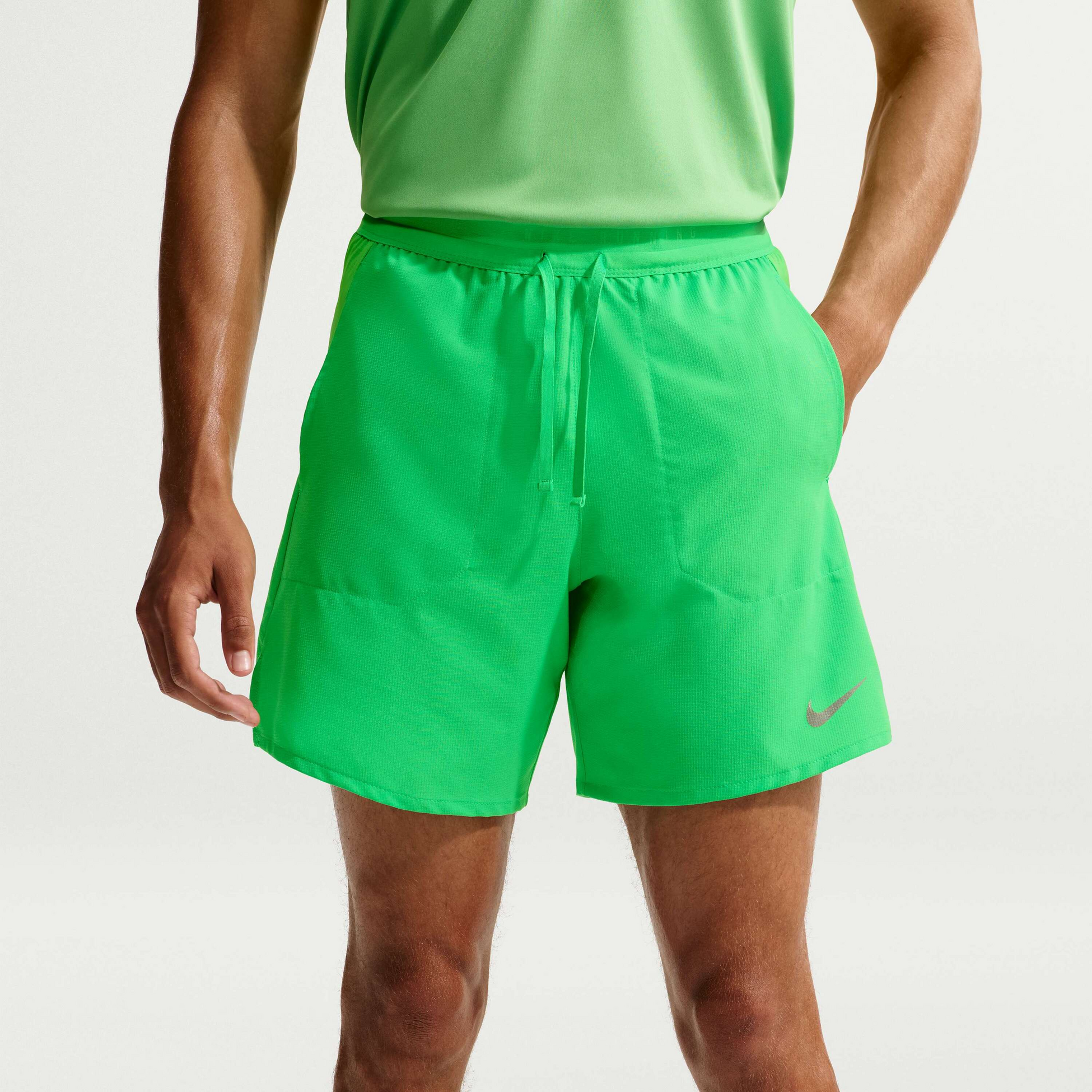 NIKE, Men's Dri-fit 12.5cm (approx.) Brief-lined Running Shorts Stride