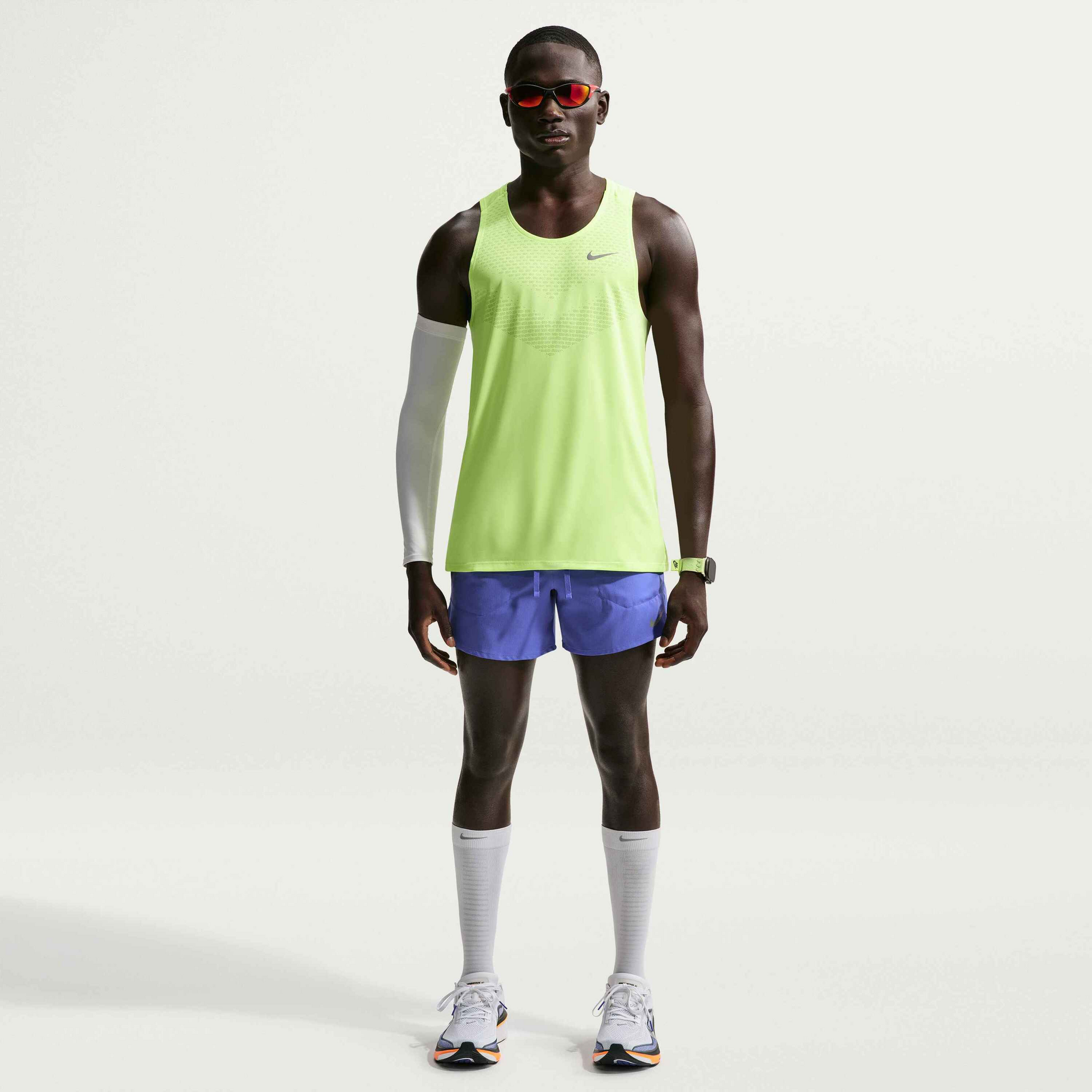 NIKE, Men's Dri-fit 12.5cm (approx.) Brief-lined Running Shorts Stride