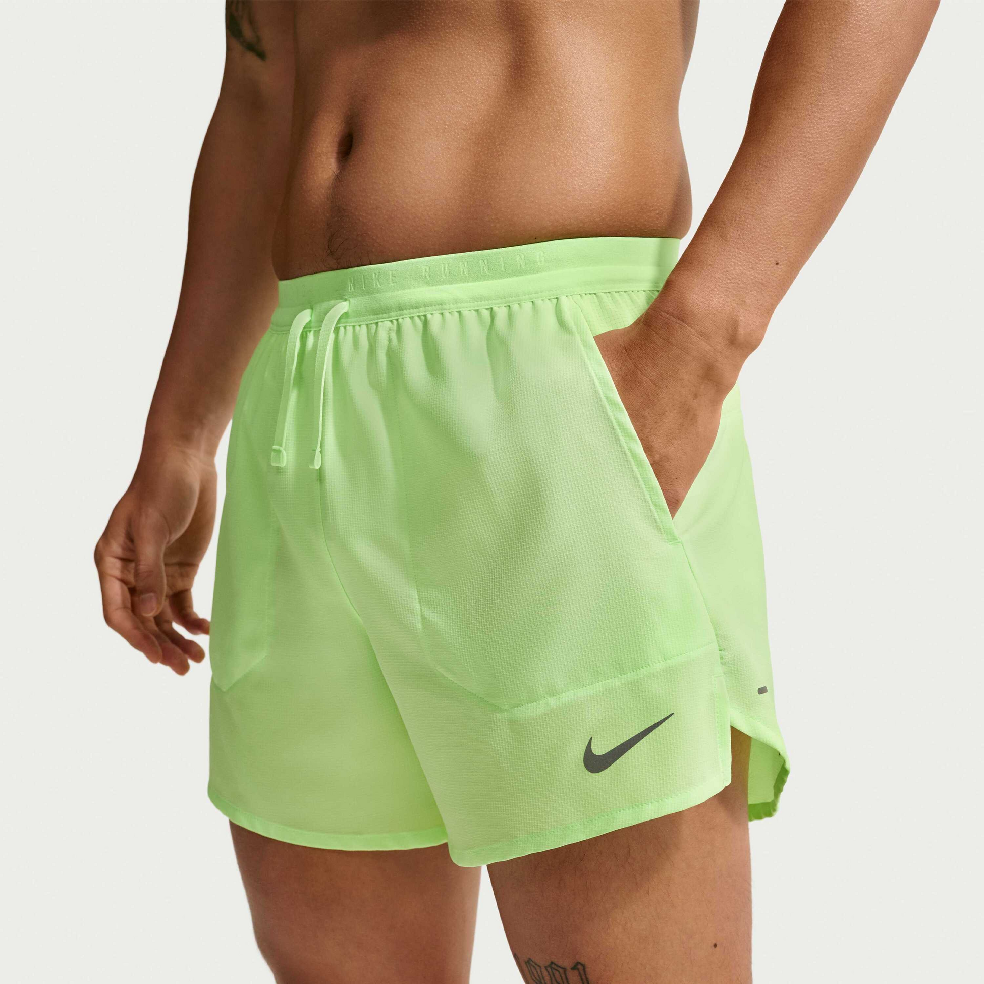 NIKE, Men's Dri-fit 12.5cm (approx.) Brief-lined Running Shorts Stride
