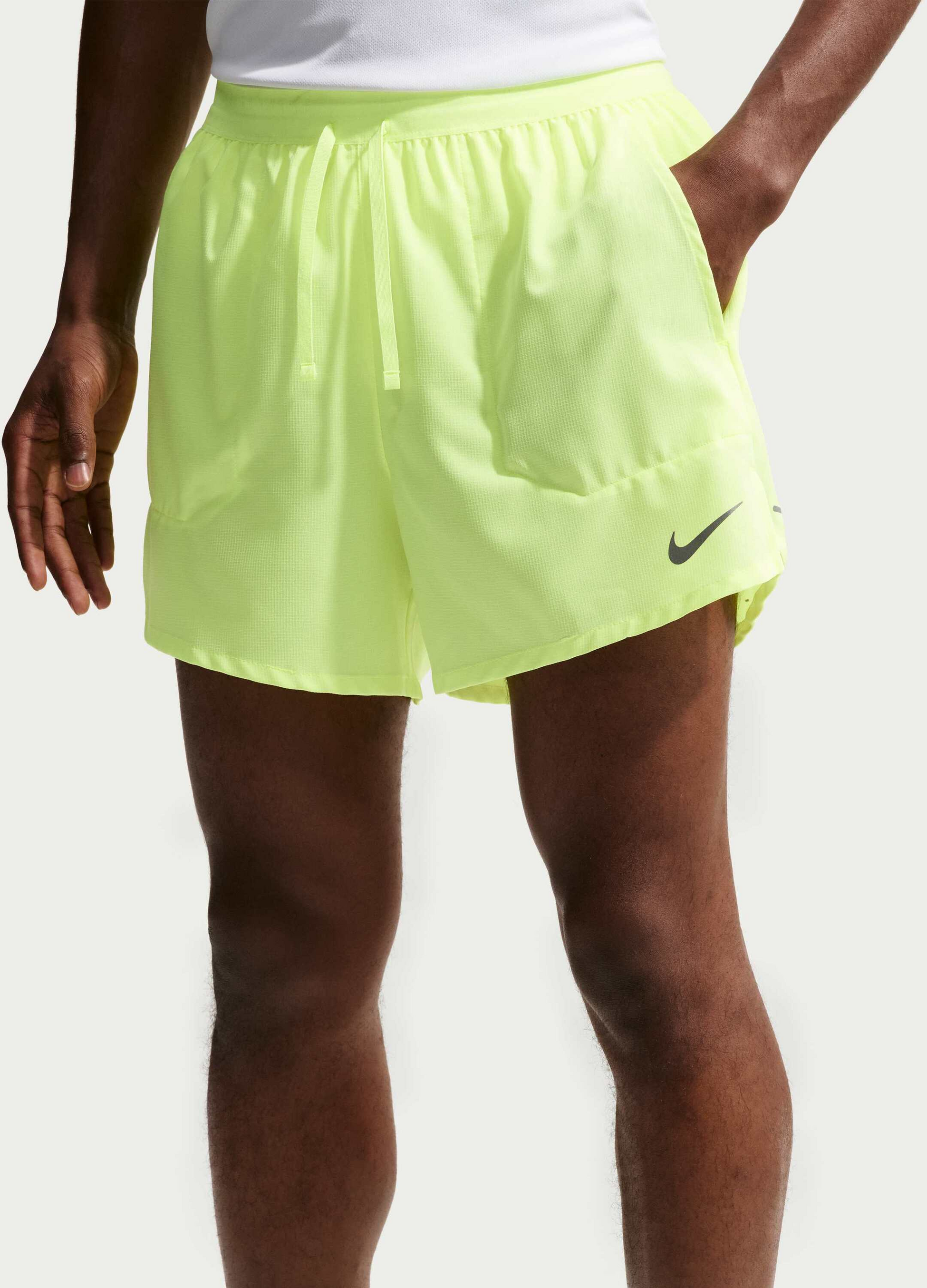 NIKE, Men's Dri-fit 12.5cm (approx.) Brief-lined Running Shorts Stride