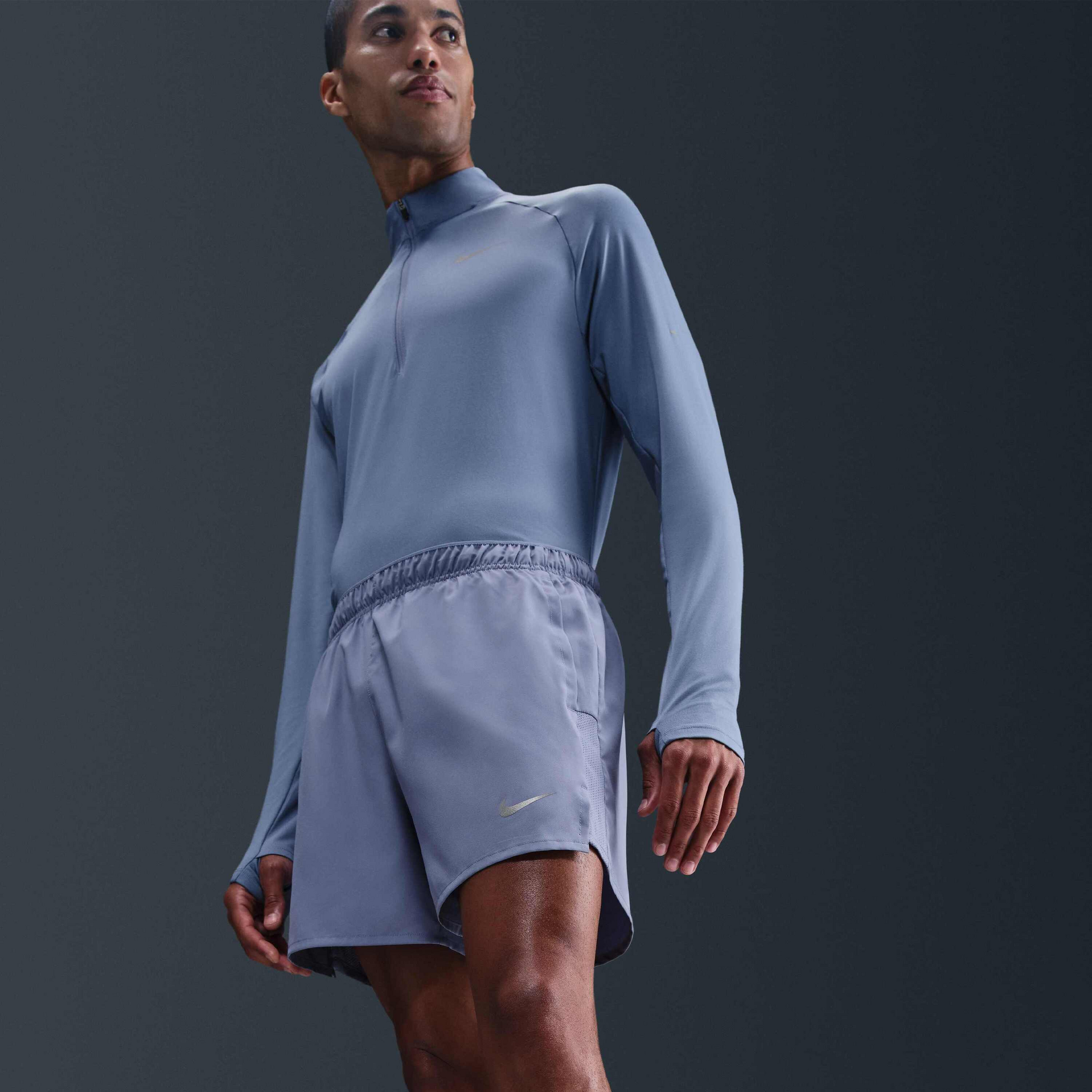 NIKE, Men's Dri-fit 13cm (approx.) Brief-lined Running Shorts Challenger