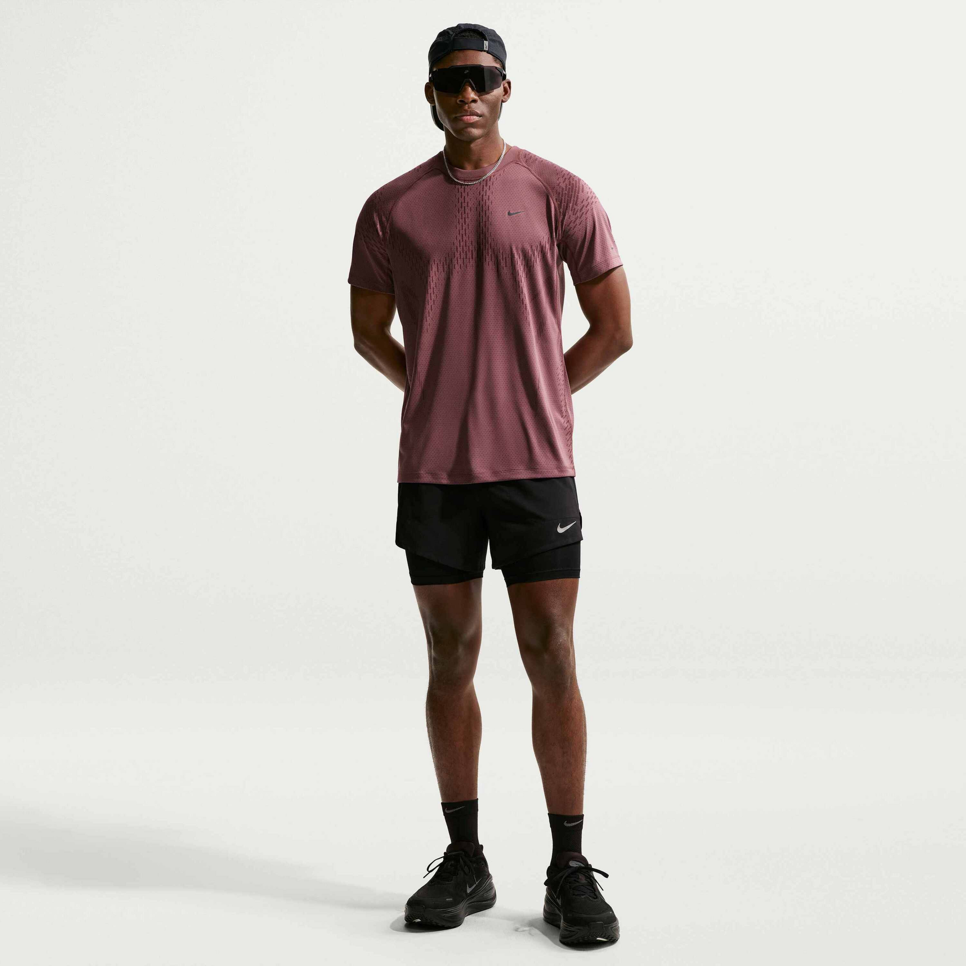 NIKE, Men's Dri-fit 13cm (approx.)hybrid Running Shorts Stride