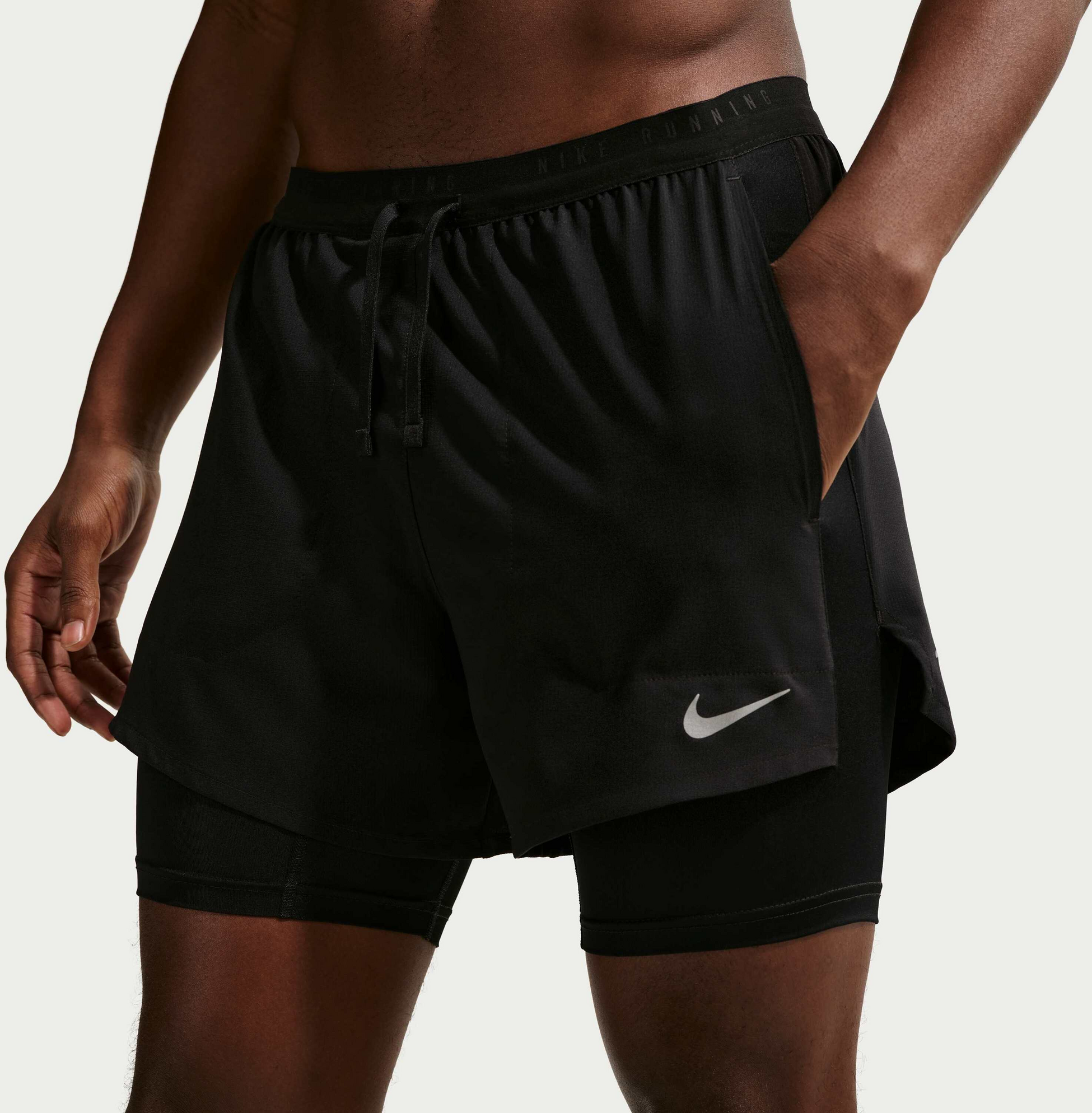 NIKE, Men's Dri-fit 13cm (approx.)hybrid Running Shorts Stride