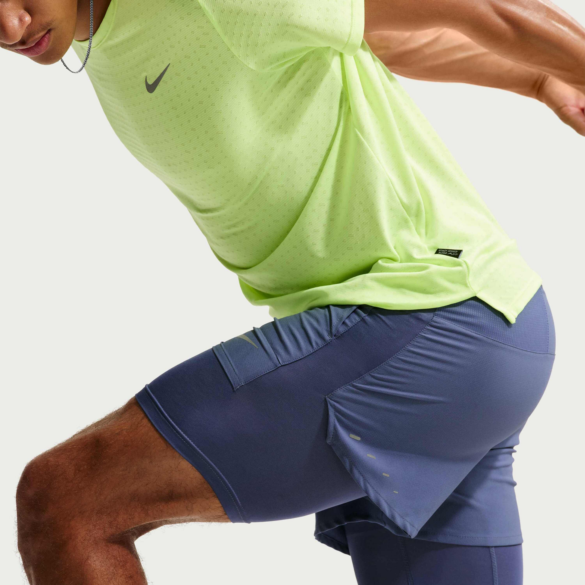 NIKE, Men's Dri-fit 13cm (approx.)hybrid Running Shorts Stride
