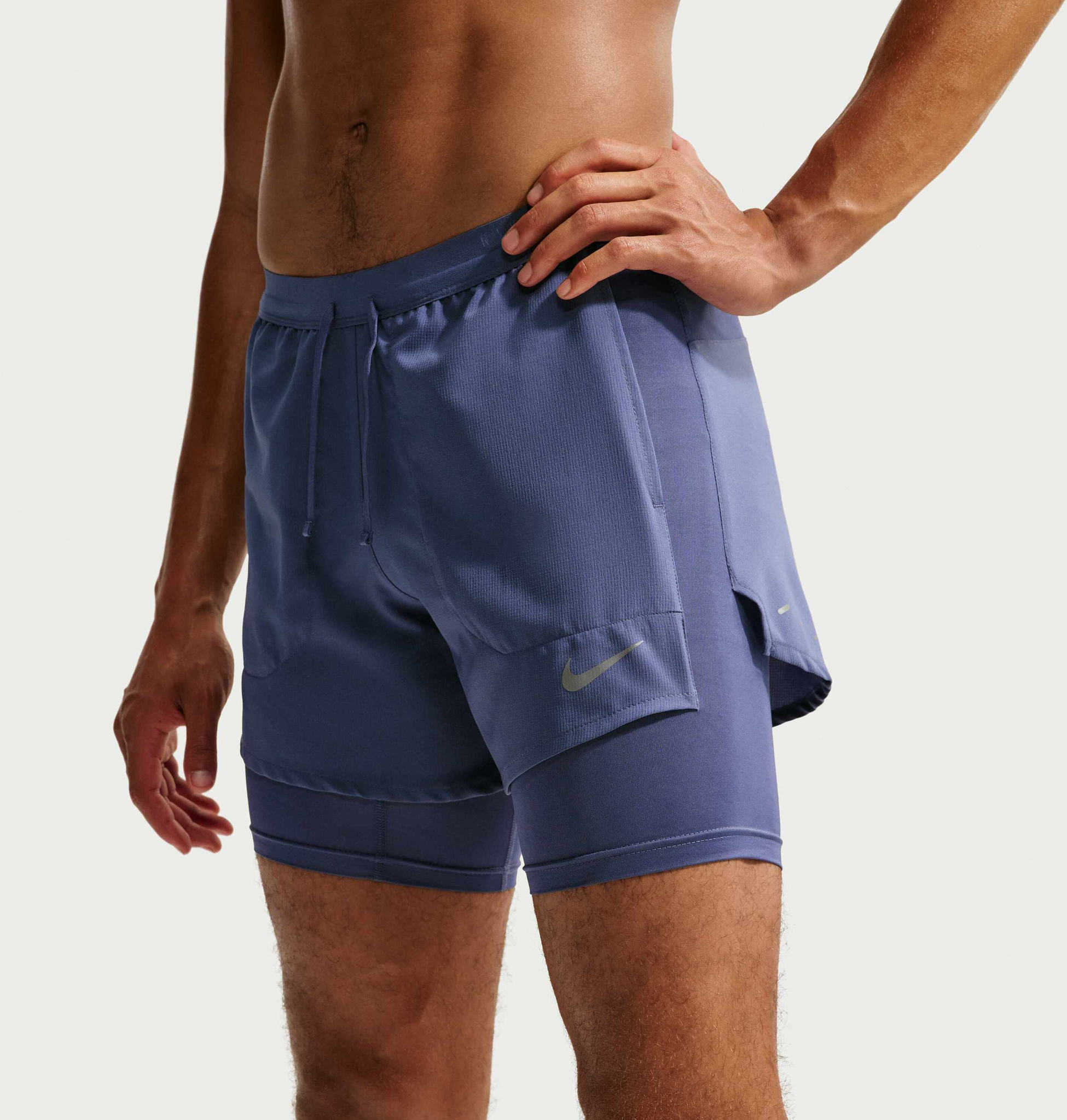 NIKE, Men's Dri-fit 13cm (approx.)hybrid Running Shorts Stride