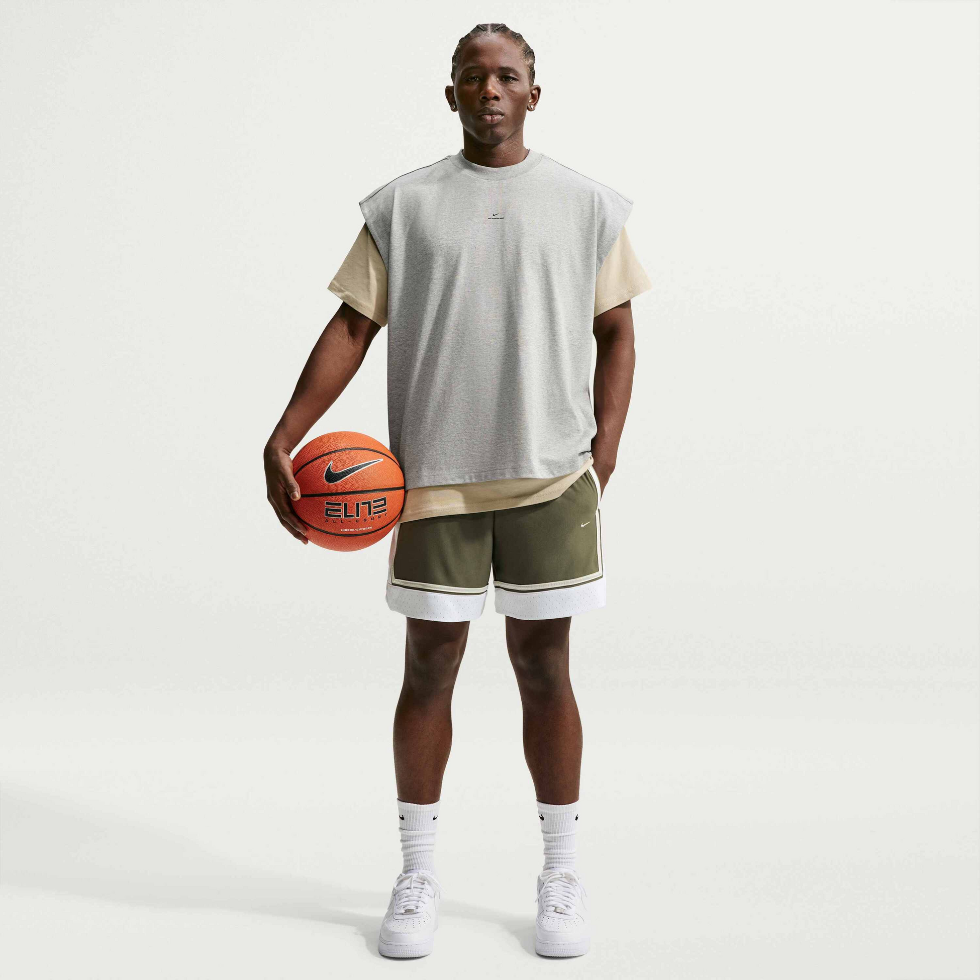 NIKE, Men's Dri-fit 15cm (approx.) Basketball Shorts Standard Issue