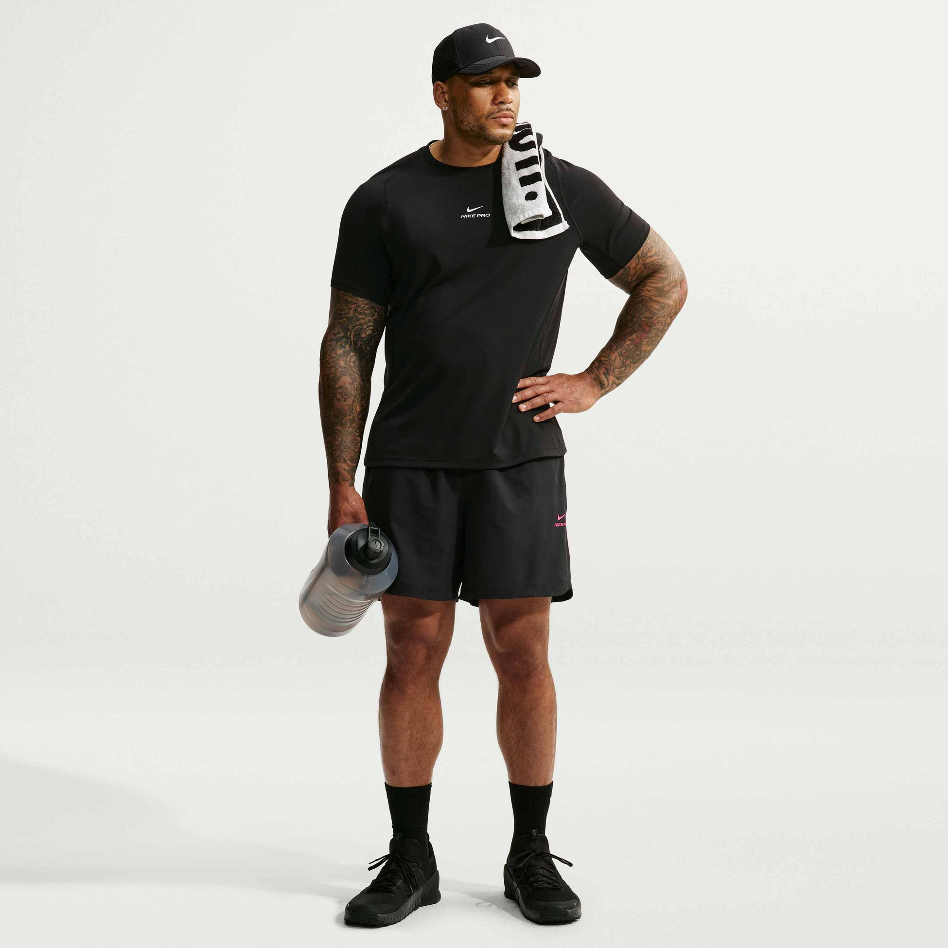 NIKE, Men's Dri-fit 15cm (approx.) Shorts Pro Training