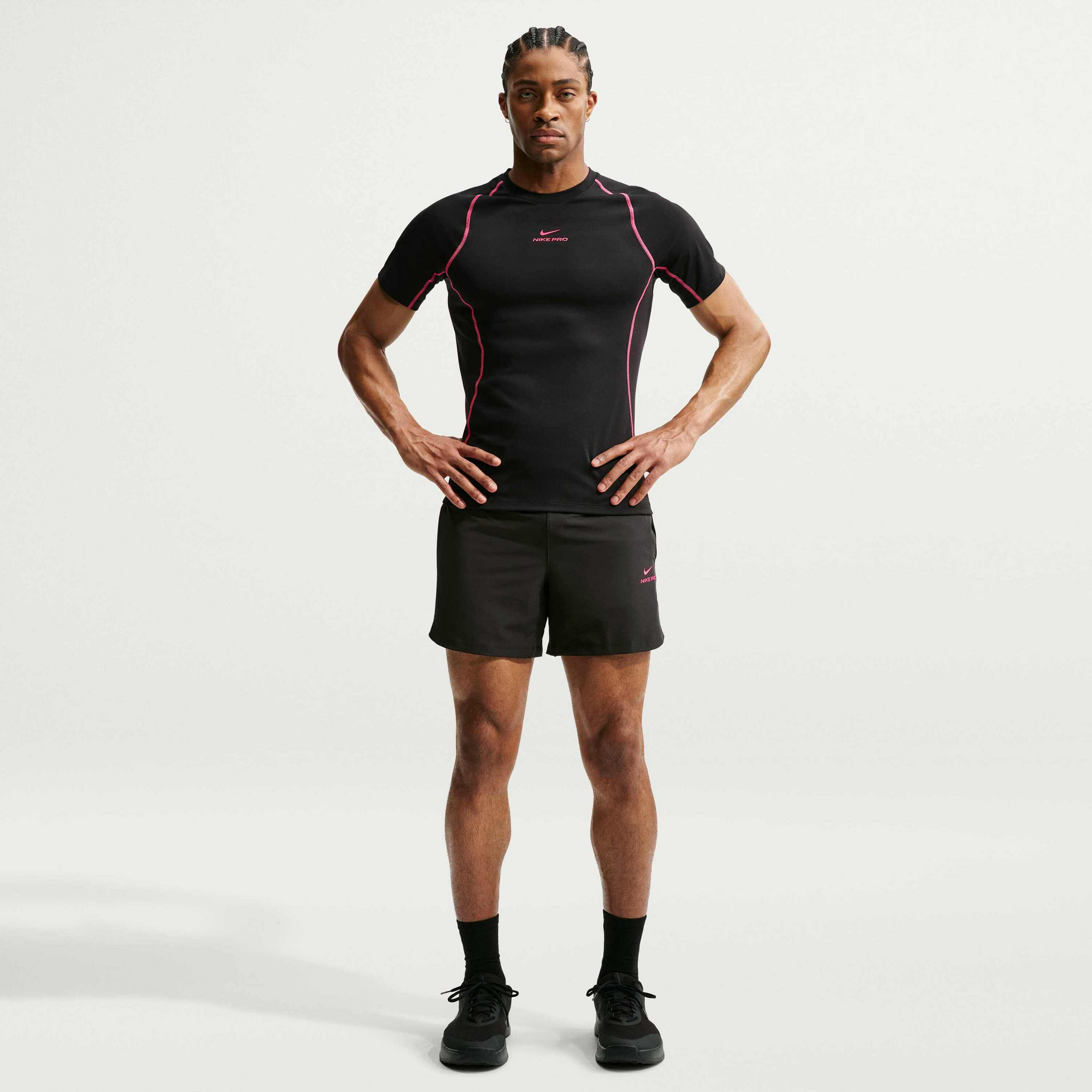 NIKE, Men's Dri-fit 15cm (approx.) Shorts Pro Training