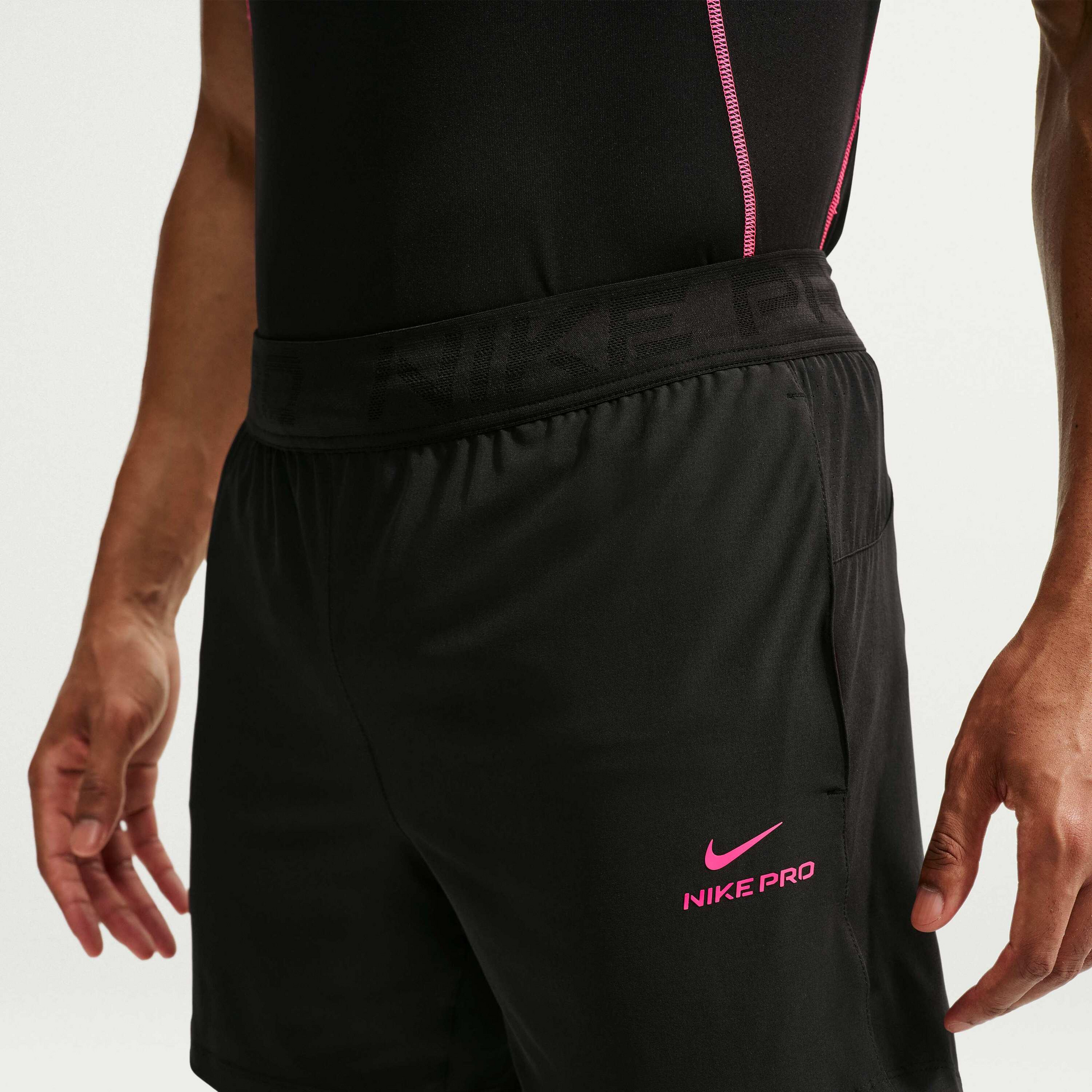 NIKE, Men's Dri-fit 15cm (approx.) Shorts Pro Training