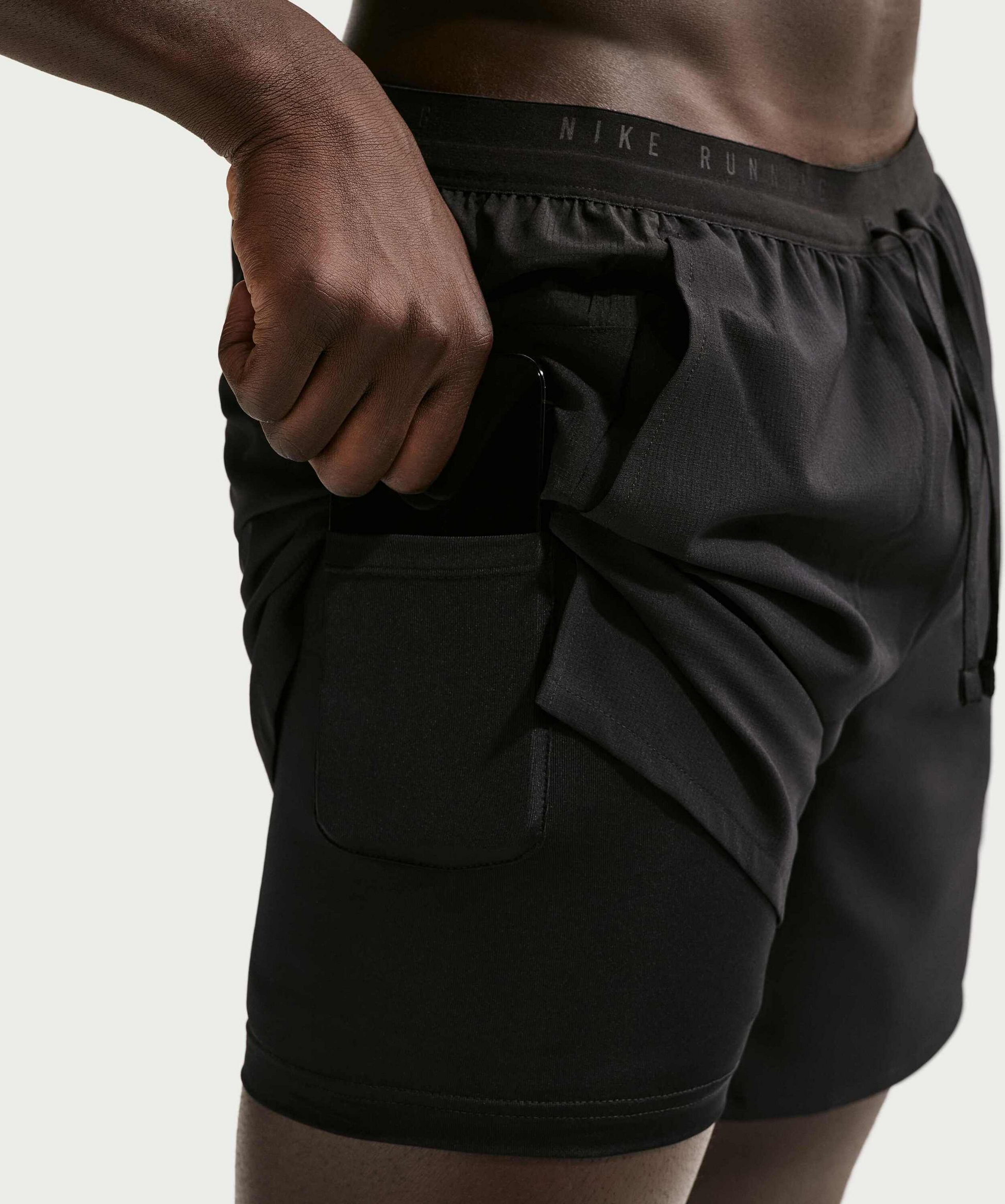 NIKE, Men's Dri-fit 18cm (approx.) 2-in-1 Running Shorts Stride