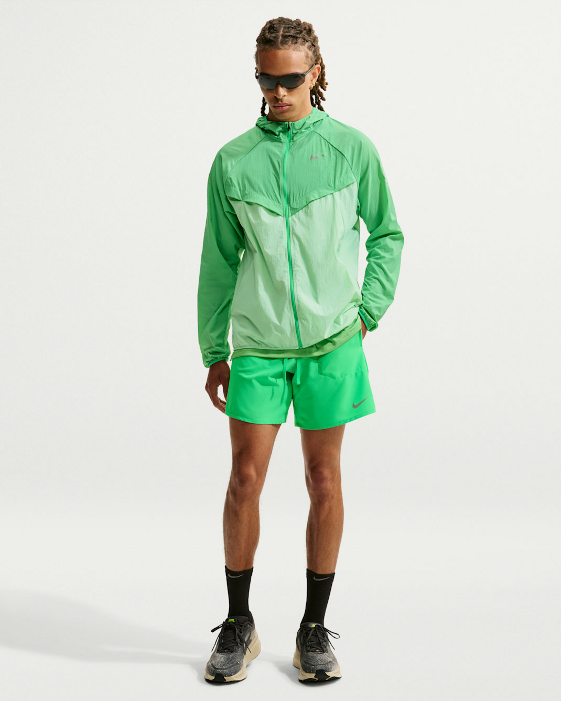 NIKE, Men's Dri-fit 18cm (approx.) 2-in-1 Running Shorts Stride