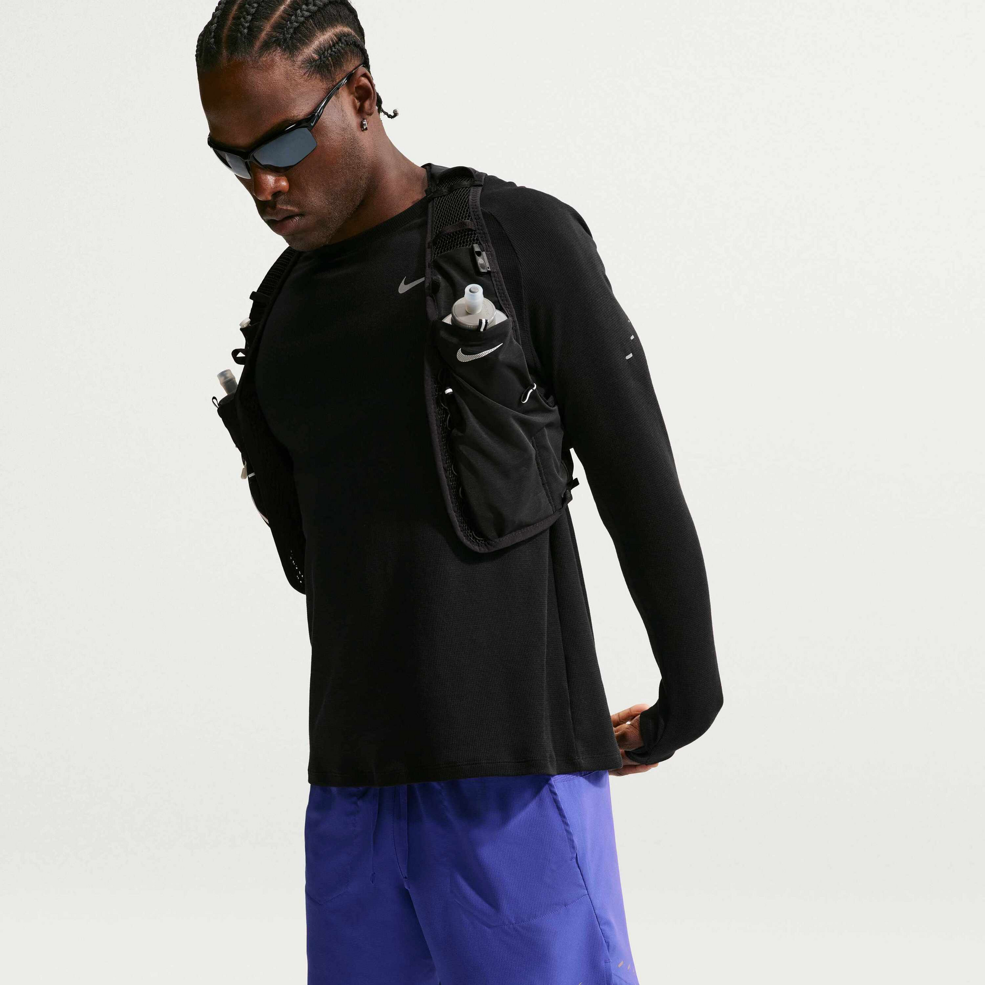 NIKE, Men's Dri-fit 18cm (approx.) 2-in-1 Running Shorts Stride