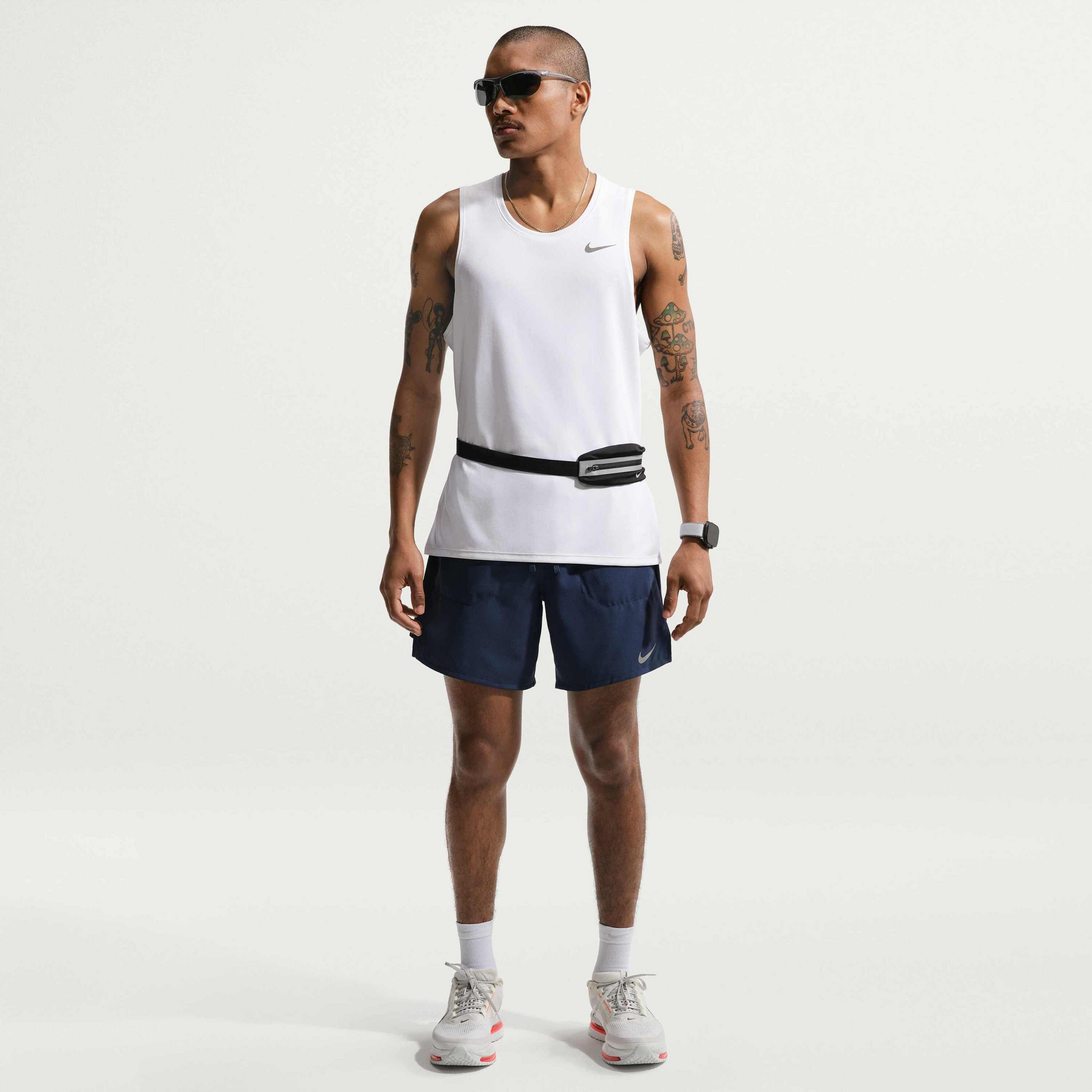 NIKE, Men's Dri-fit 18cm (approx.) 2-in-1 Running Shorts Stride
