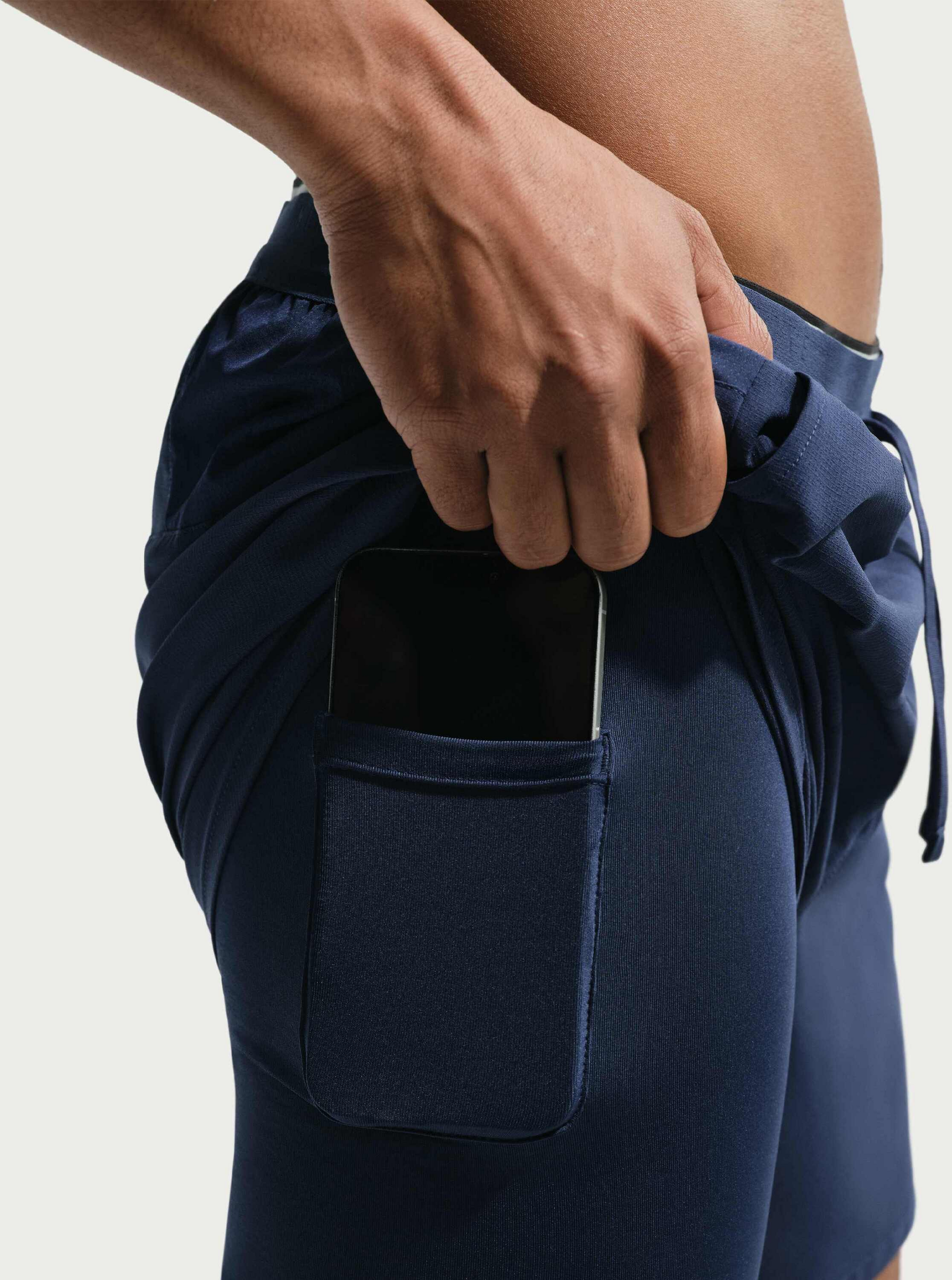 NIKE, Men's Dri-fit 18cm (approx.) 2-in-1 Running Shorts Stride