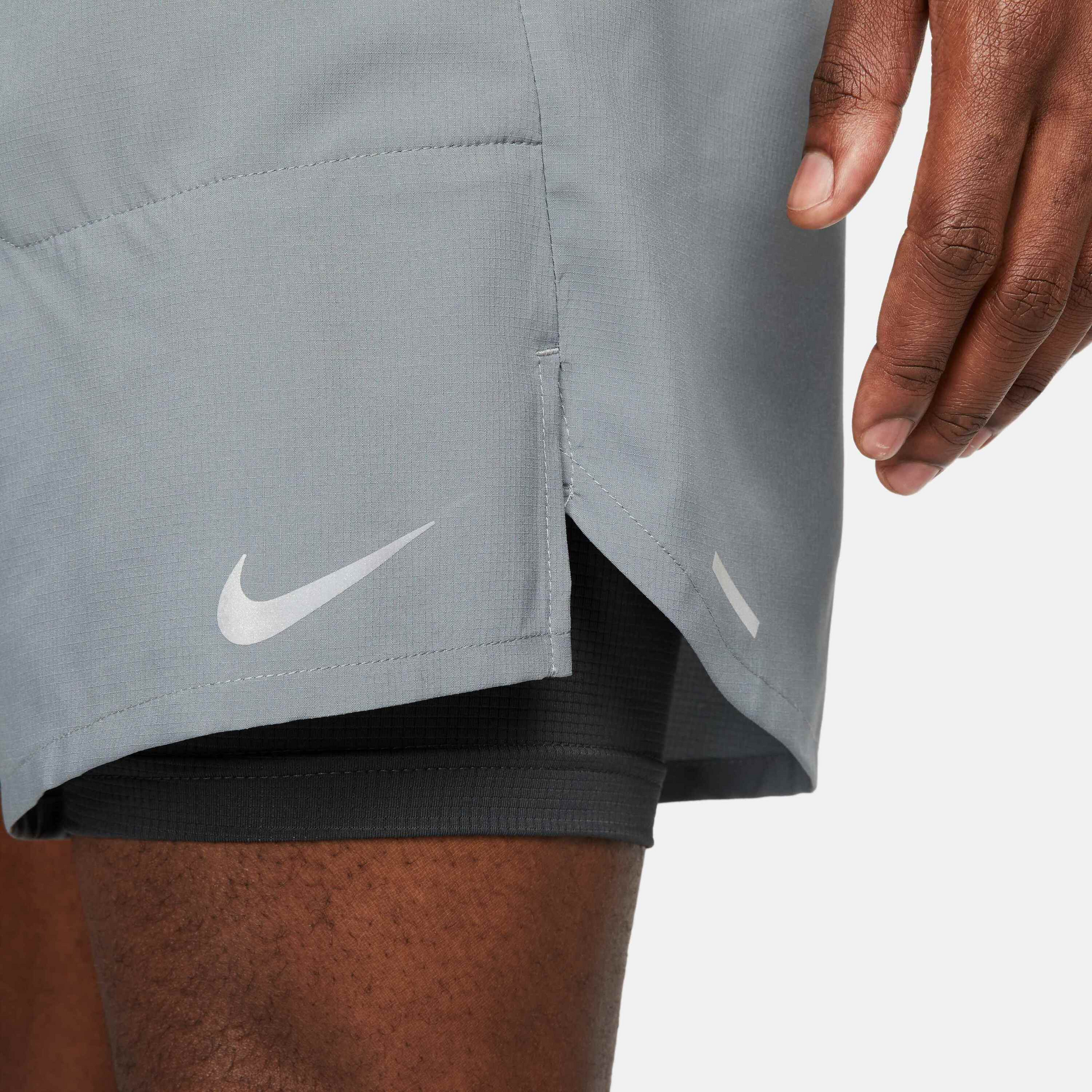 NIKE, Men's Dri-fit 18cm (approx.) 2-in-1 Running Shorts Stride