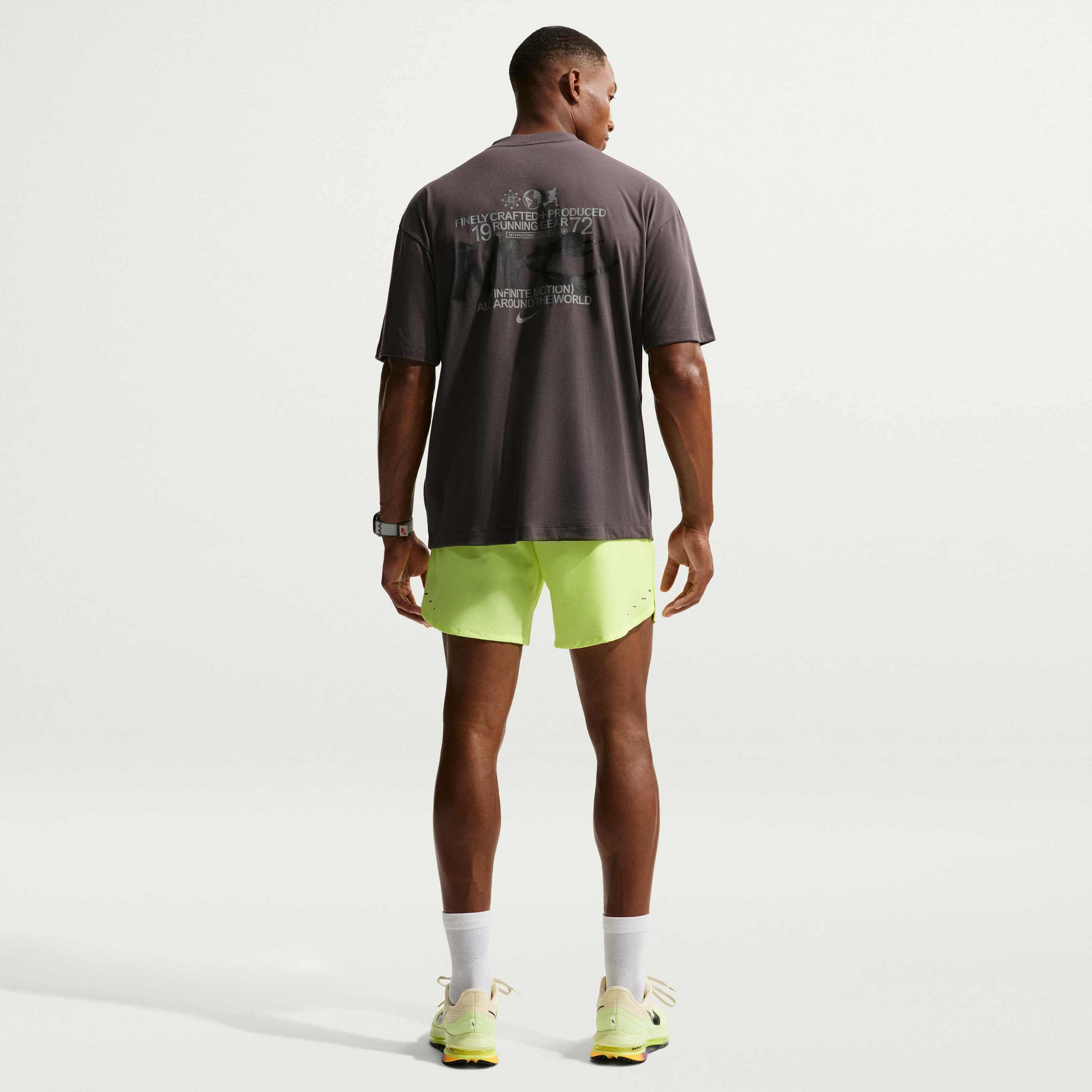 NIKE, Men's Dri-fit 18cm (approx.) 2-in-1 Running Shorts Stride