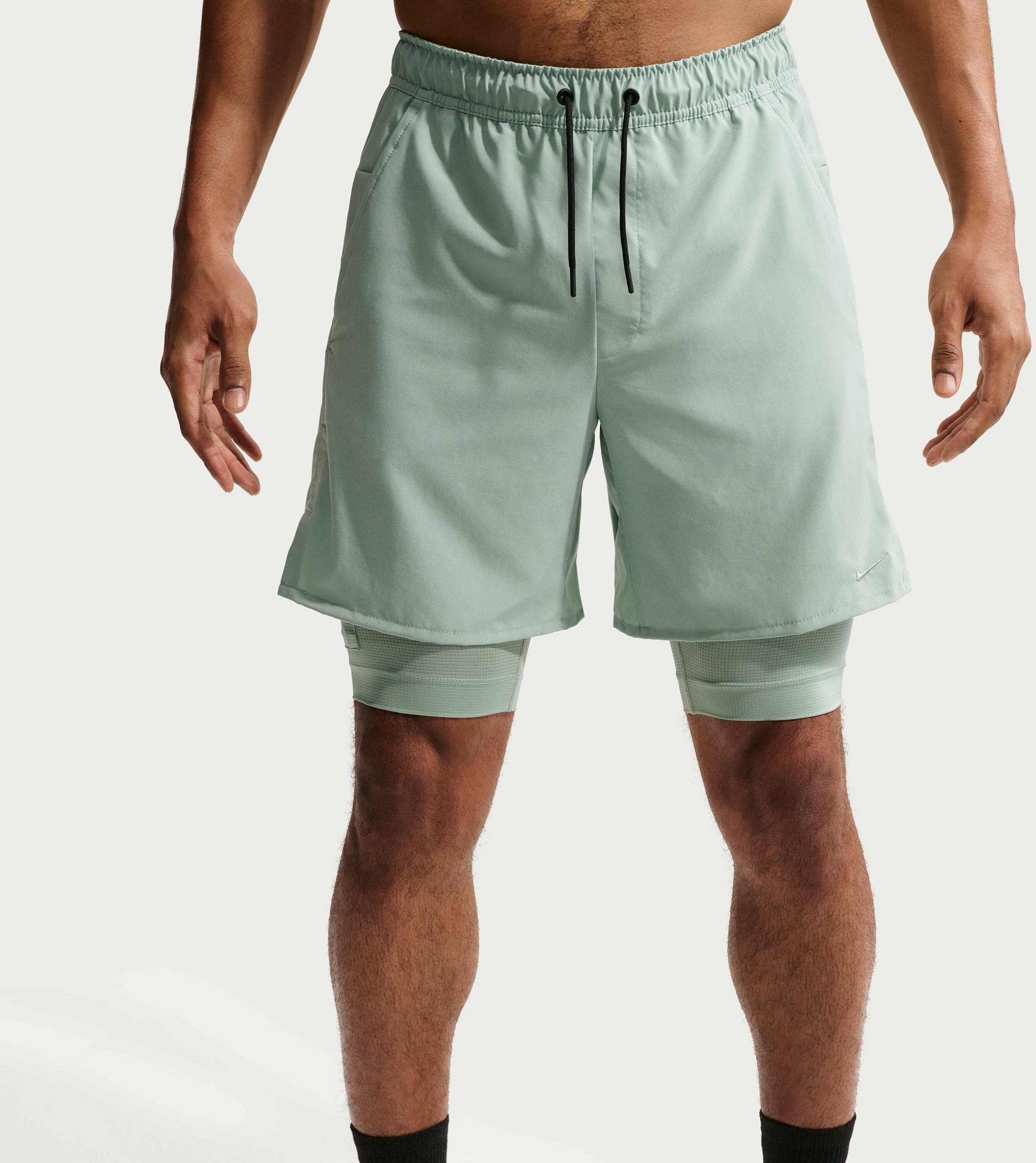NIKE, Men's Dri-fit 18cm (approx.) 2-in-1 Versatile Shorts Unlimited