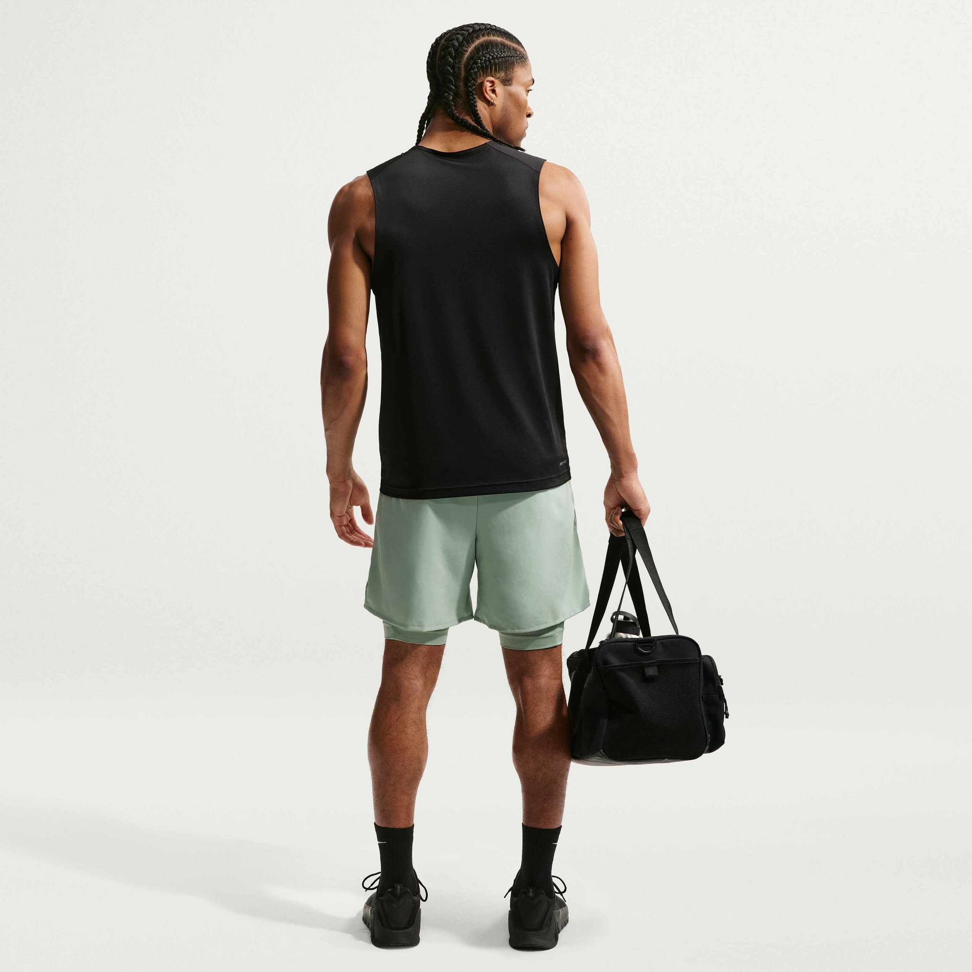 NIKE, Men's Dri-fit 18cm (approx.) 2-in-1 Versatile Shorts Unlimited