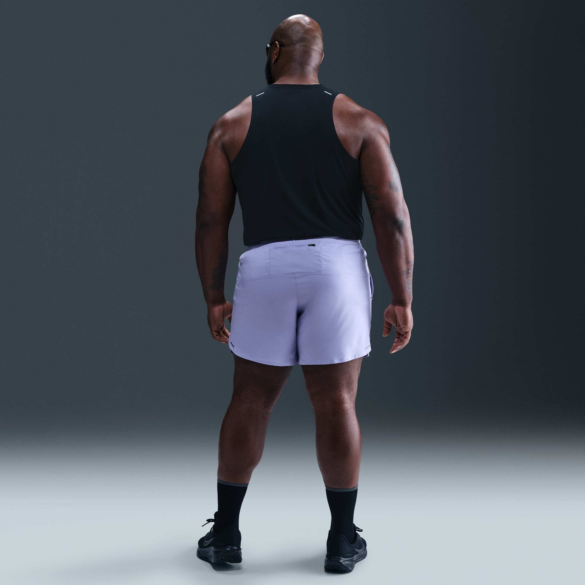 NIKE, Men's Dri-fit 18cm (approx.) Brief-lined Running Shorts Stride