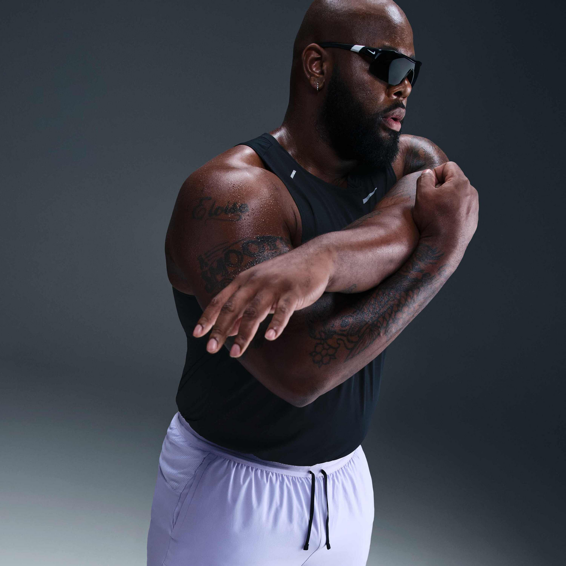 NIKE, Men's Dri-fit 18cm (approx.) Brief-lined Running Shorts Stride