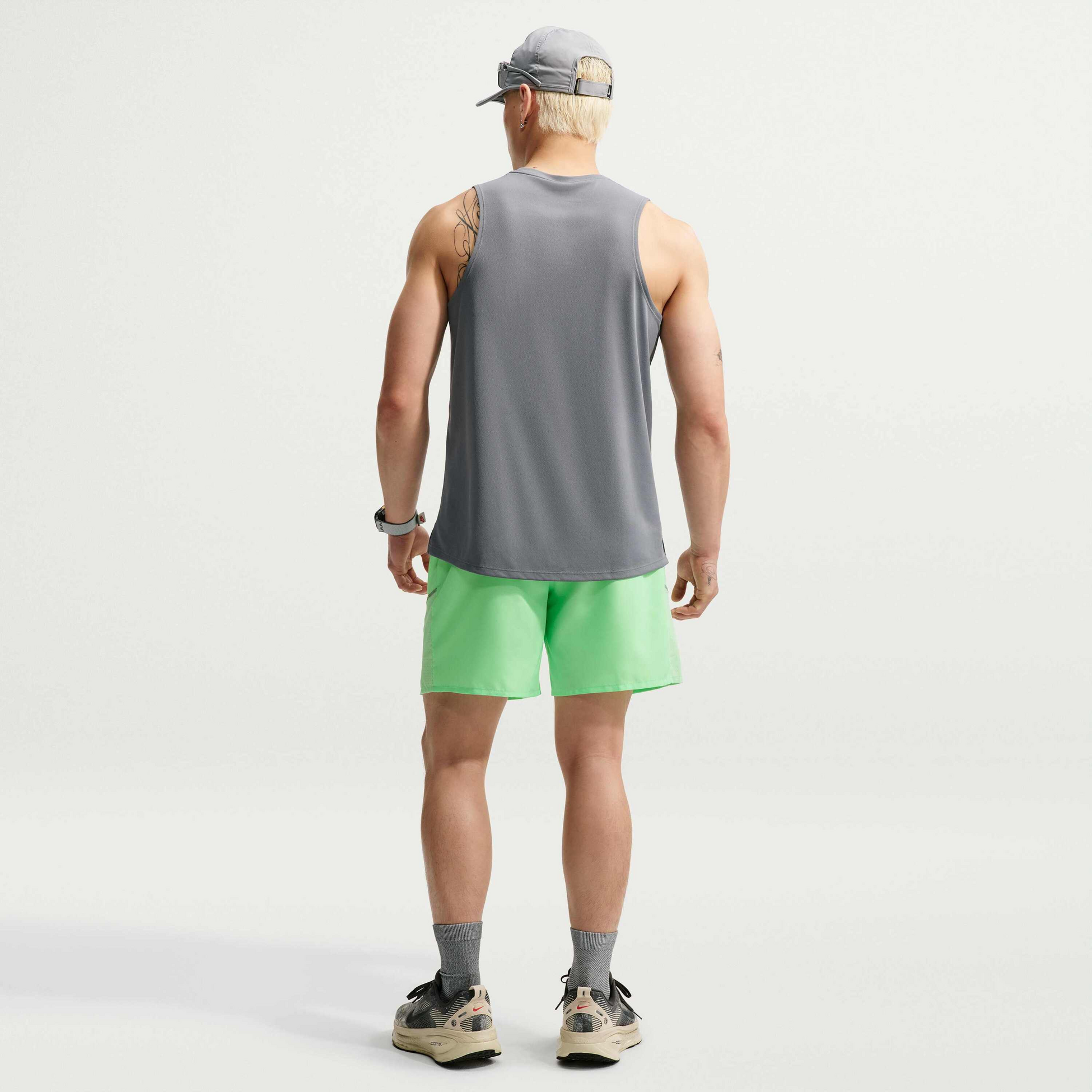 NIKE, Men's Dri-fit 18cm (approx.) Briefs-lined Running Shorts Miler