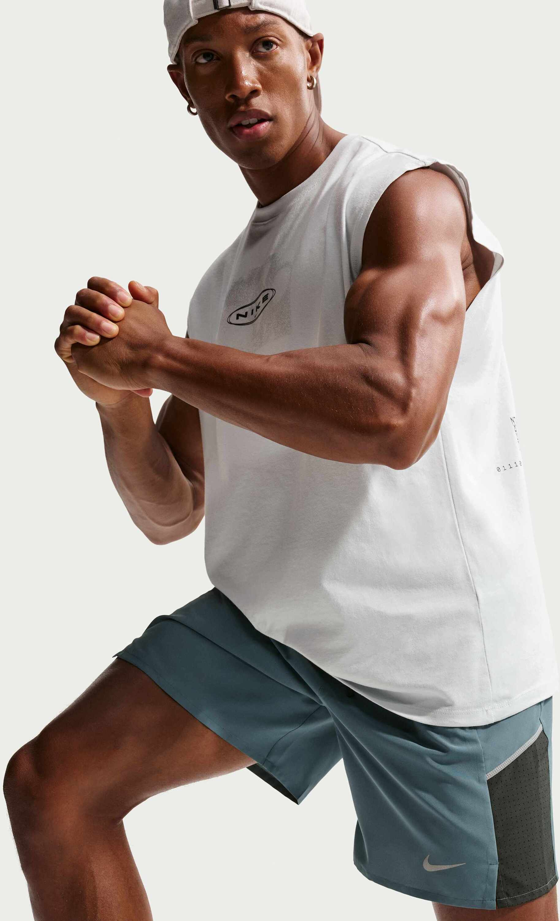 NIKE, Men's Dri-fit 18cm (approx.) Briefs-lined Running Shorts Miler