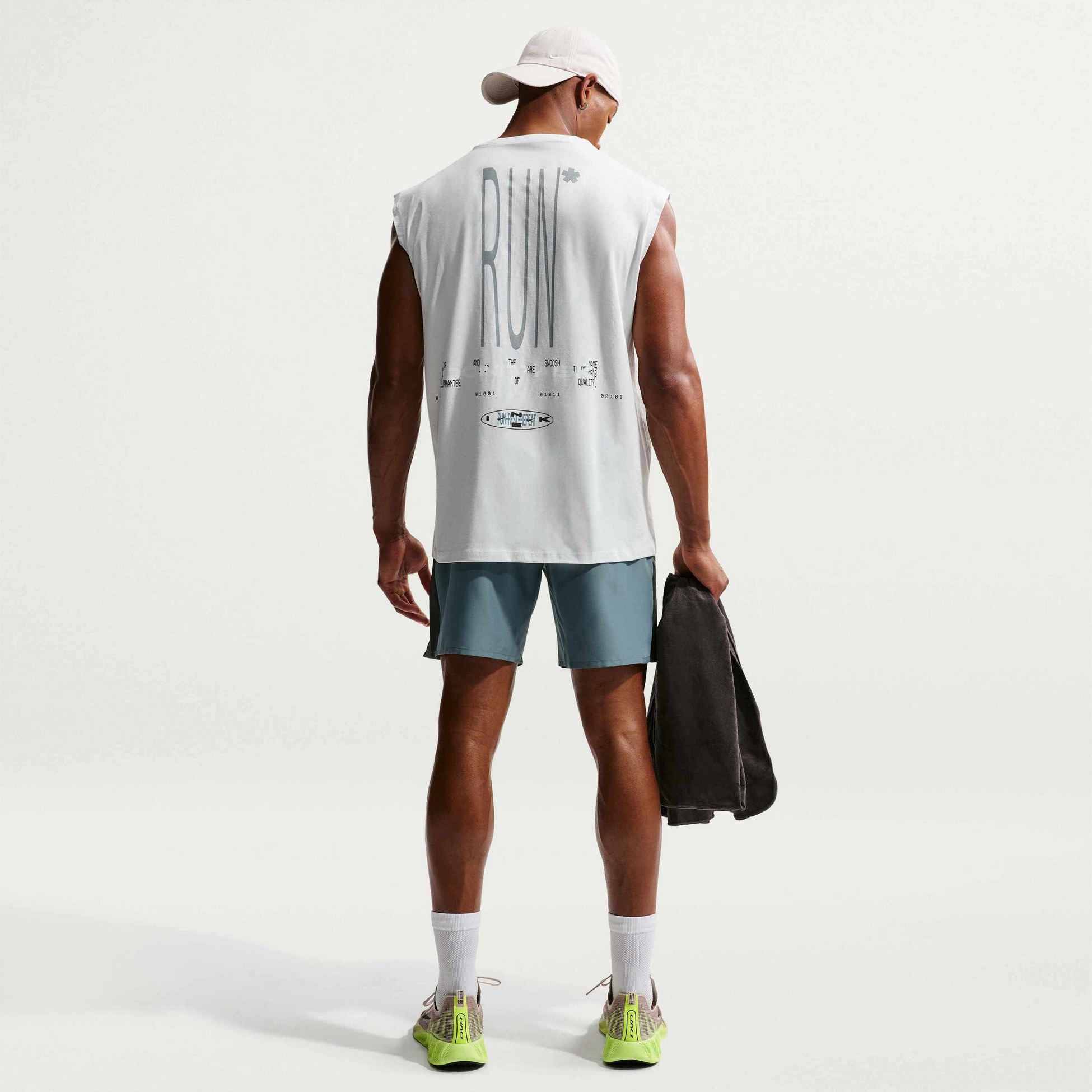 NIKE, Men's Dri-fit 18cm (approx.) Briefs-lined Running Shorts Miler