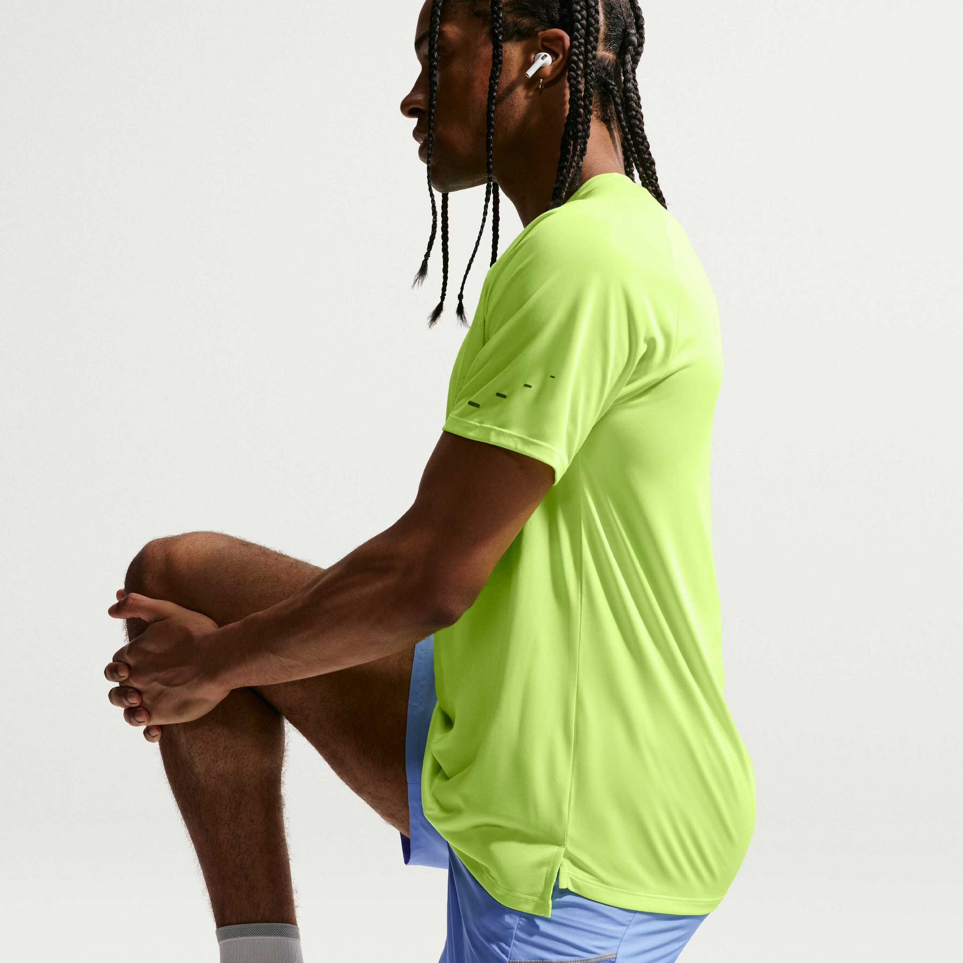 NIKE, Men's Dri-fit 18cm (approx.) Briefs-lined Running Shorts Miler