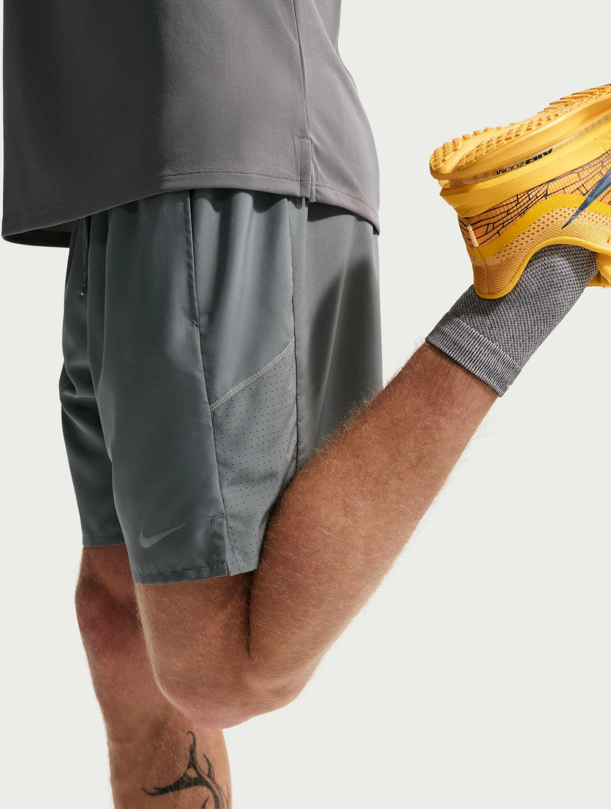 NIKE, Men's Dri-fit 18cm (approx.) Briefs-lined Running Shorts Miler