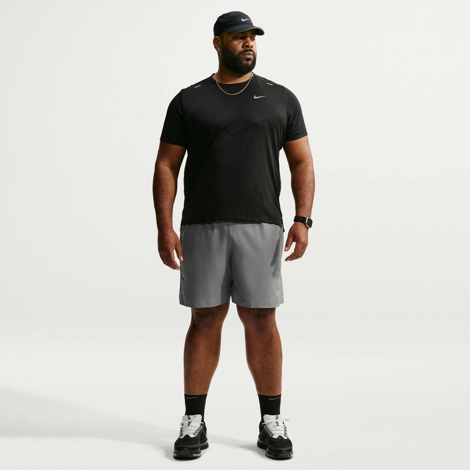 NIKE, Men's Dri-fit 18cm (approx.) Briefs-lined Running Shorts Miler