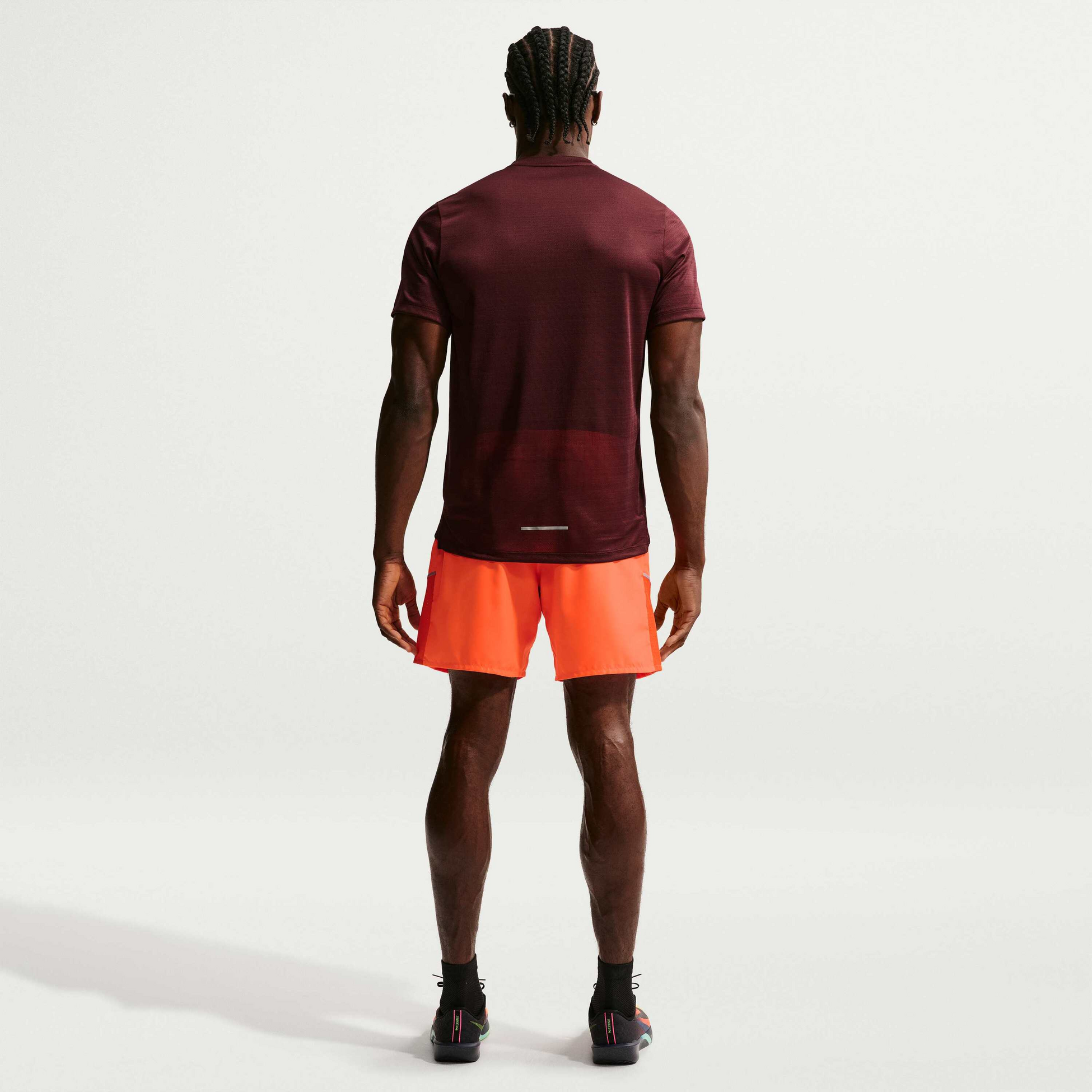 NIKE, Men's Dri-fit 18cm (approx.) Briefs-lined Running Shorts Miler