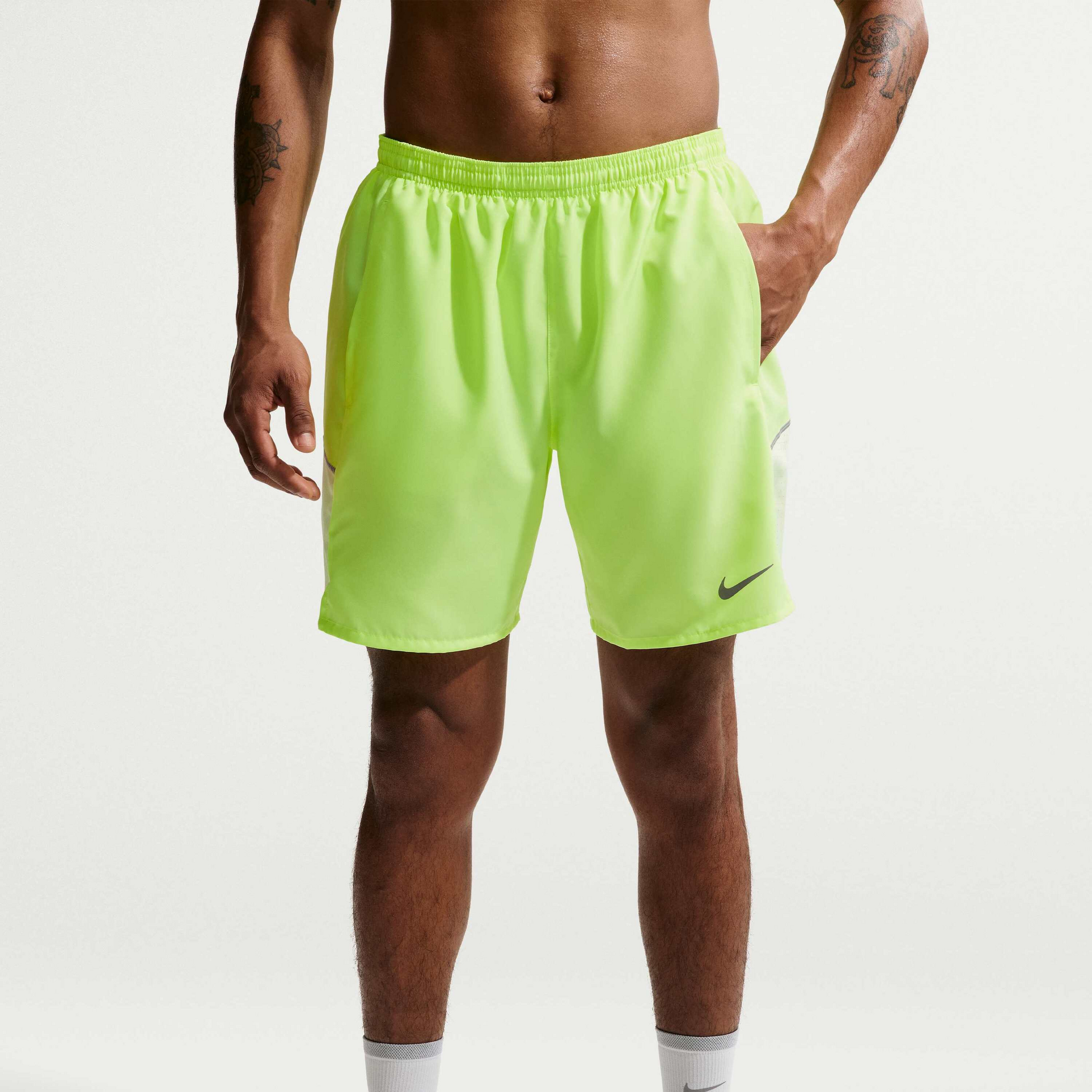NIKE, Men's Dri-fit 18cm (approx.) Briefs-lined Running Shorts Miler