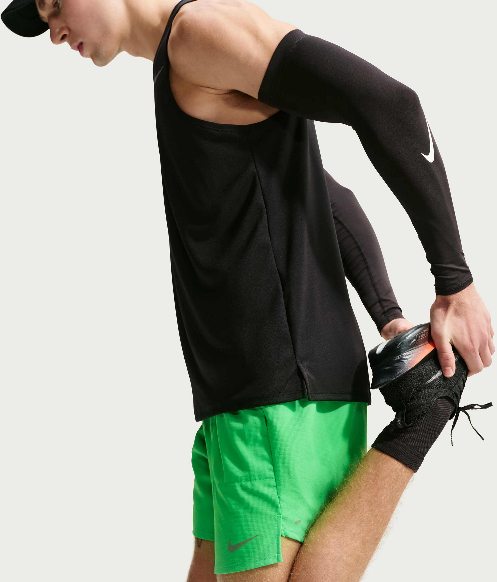 NIKE, Men's Dri-fit 18cm (approx.) Briefs-lined Running Shorts Stride