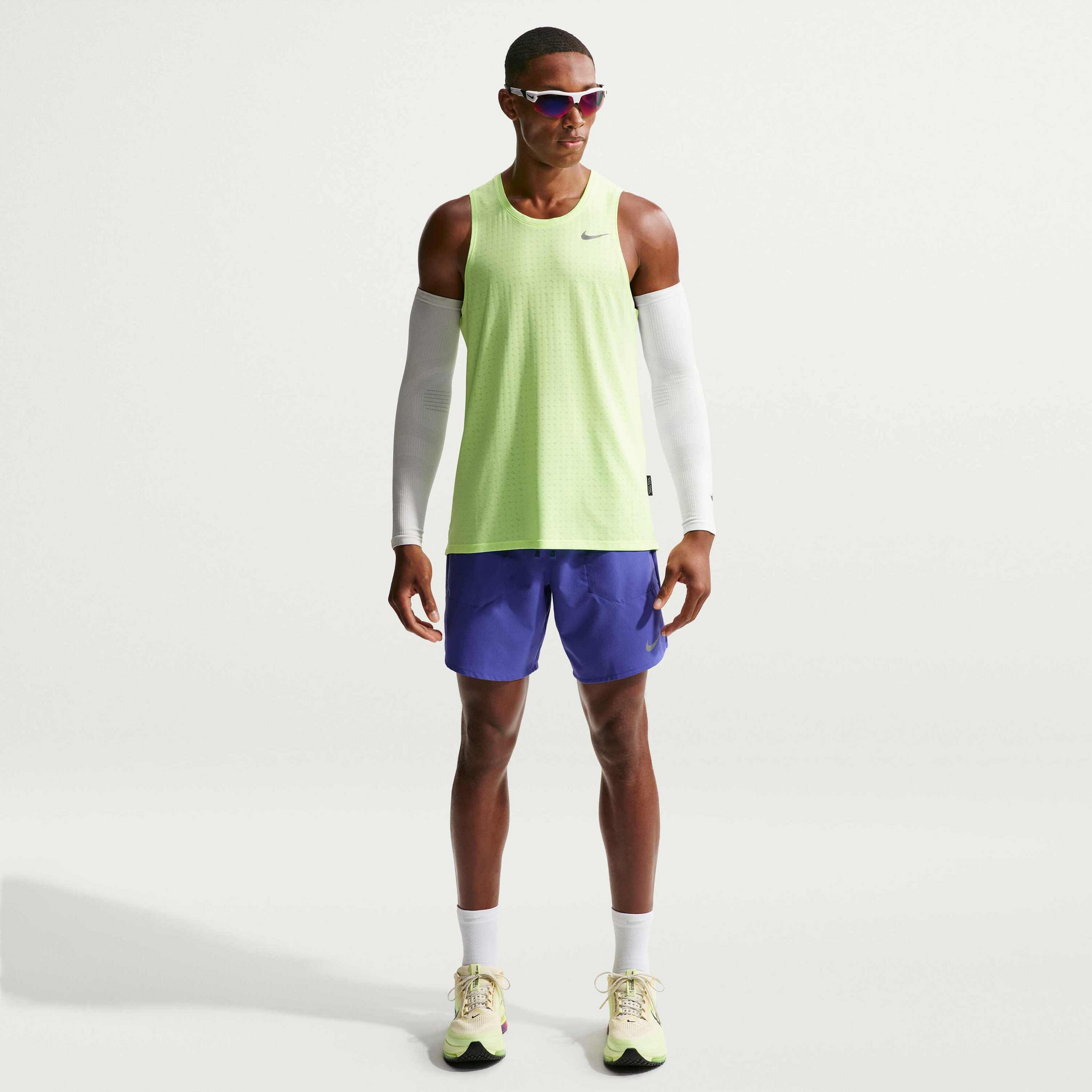 NIKE, Men's Dri-fit 18cm (approx.) Briefs-lined Running Shorts Stride