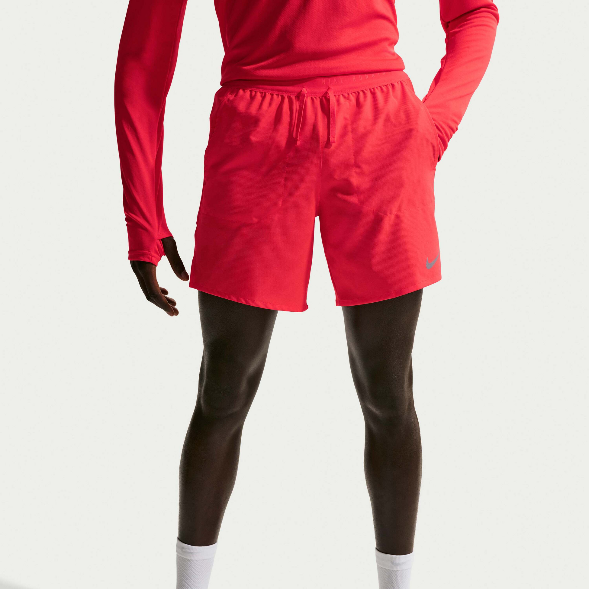 NIKE, Men's Dri-fit 18cm (approx.) Briefs-lined Running Shorts Stride