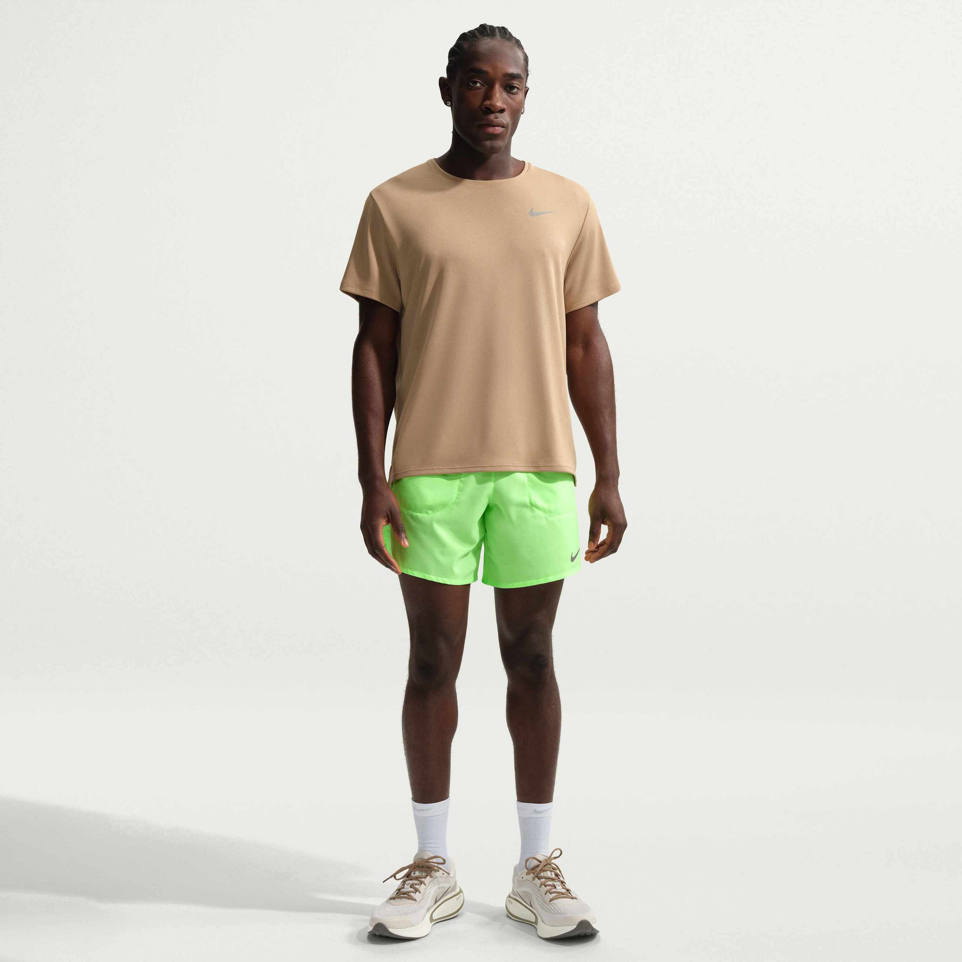 NIKE, Men's Dri-fit 18cm (approx.) Briefs-lined Running Shorts Stride