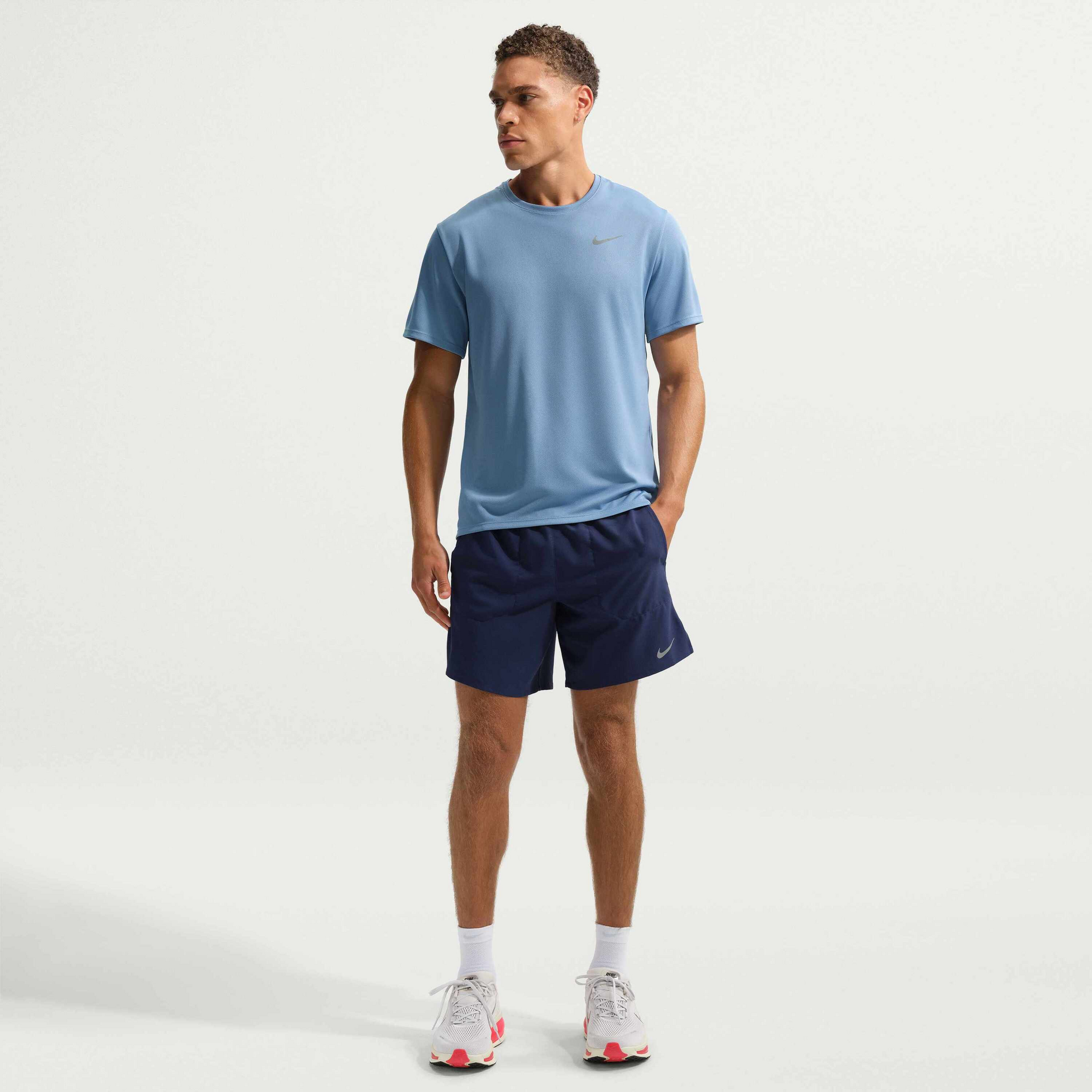 NIKE, Men's Dri-fit 18cm (approx.) Briefs-lined Running Shorts Stride