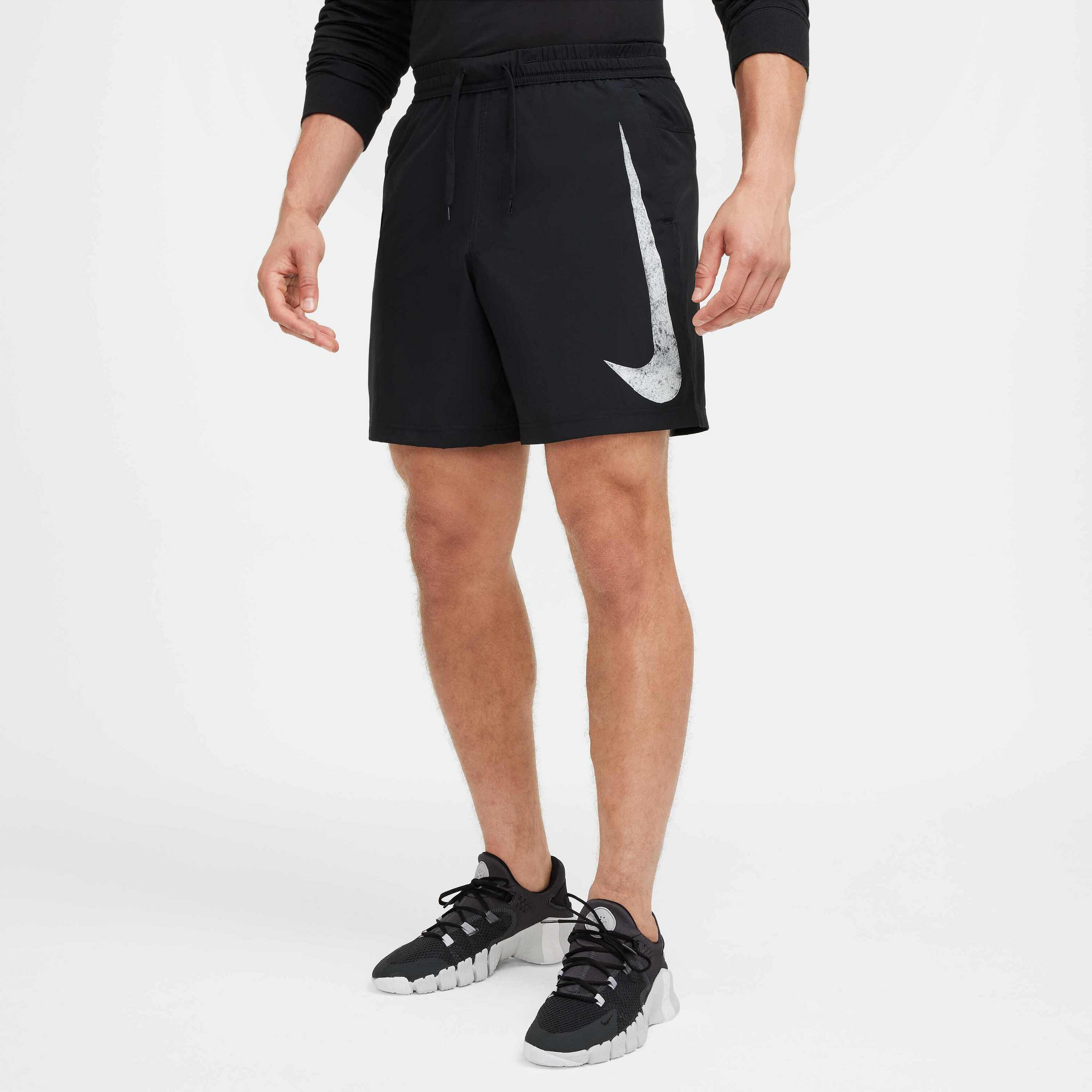 NIKE, Men's Dri-fit 18cm (approx.) Unlined Versatile Shorts Form Swoosh