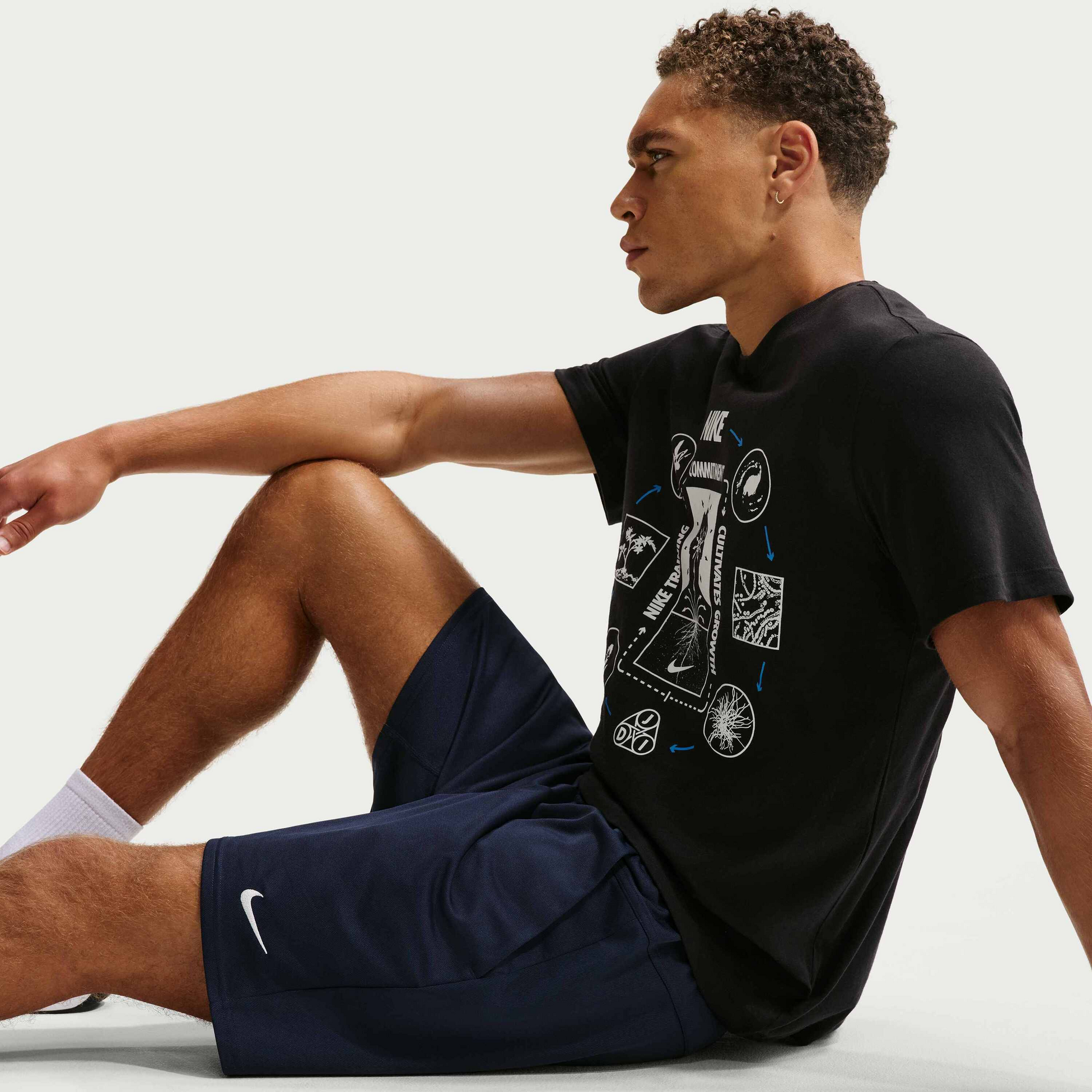 NIKE, Men's Dri-fit 18cm Training Shorts Flex
