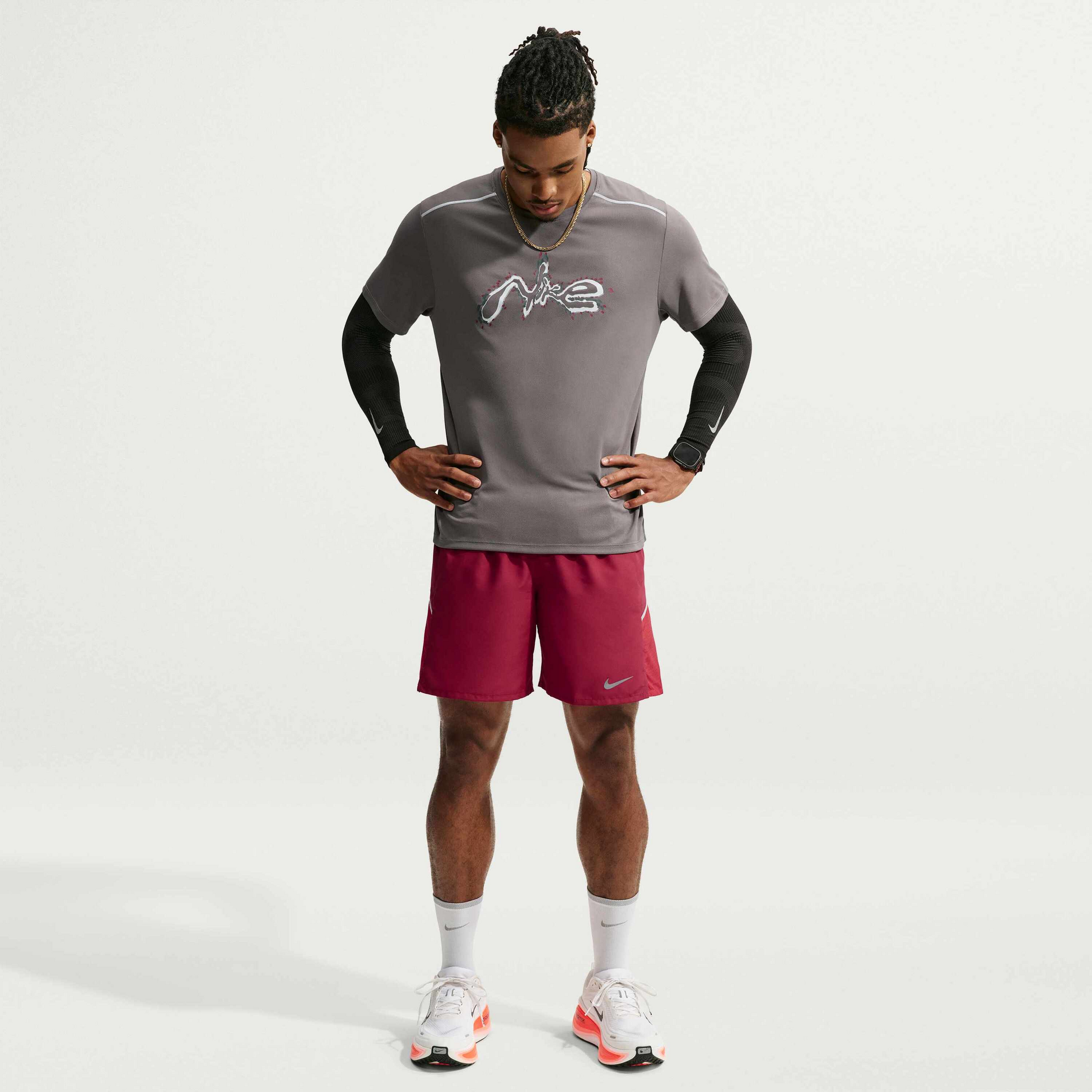 NIKE, Men's Dri-fit 2-in-1 18cm (approx.) Running Shorts Miler