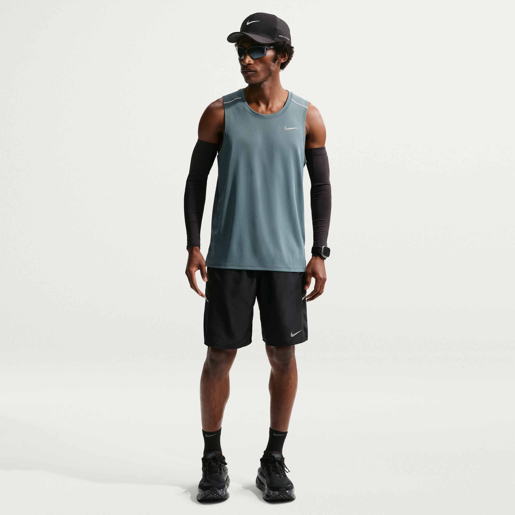 NIKE, Men's Dri-fit 23cm (approx.) Unlined Running Shorts Miler