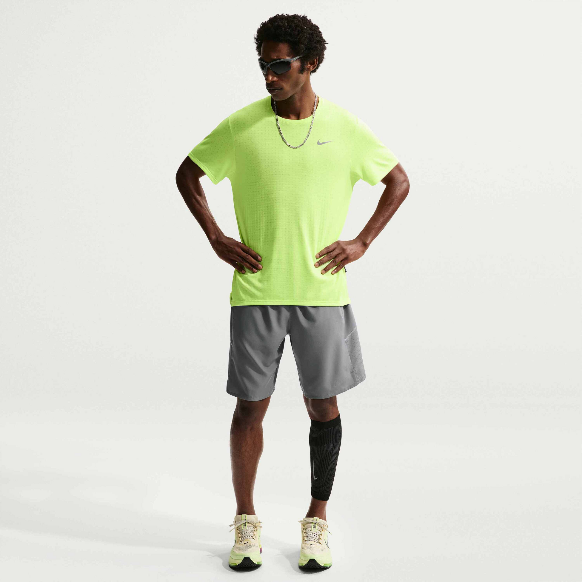NIKE, Men's Dri-fit 23cm (approx.) Unlined Running Shorts Miler