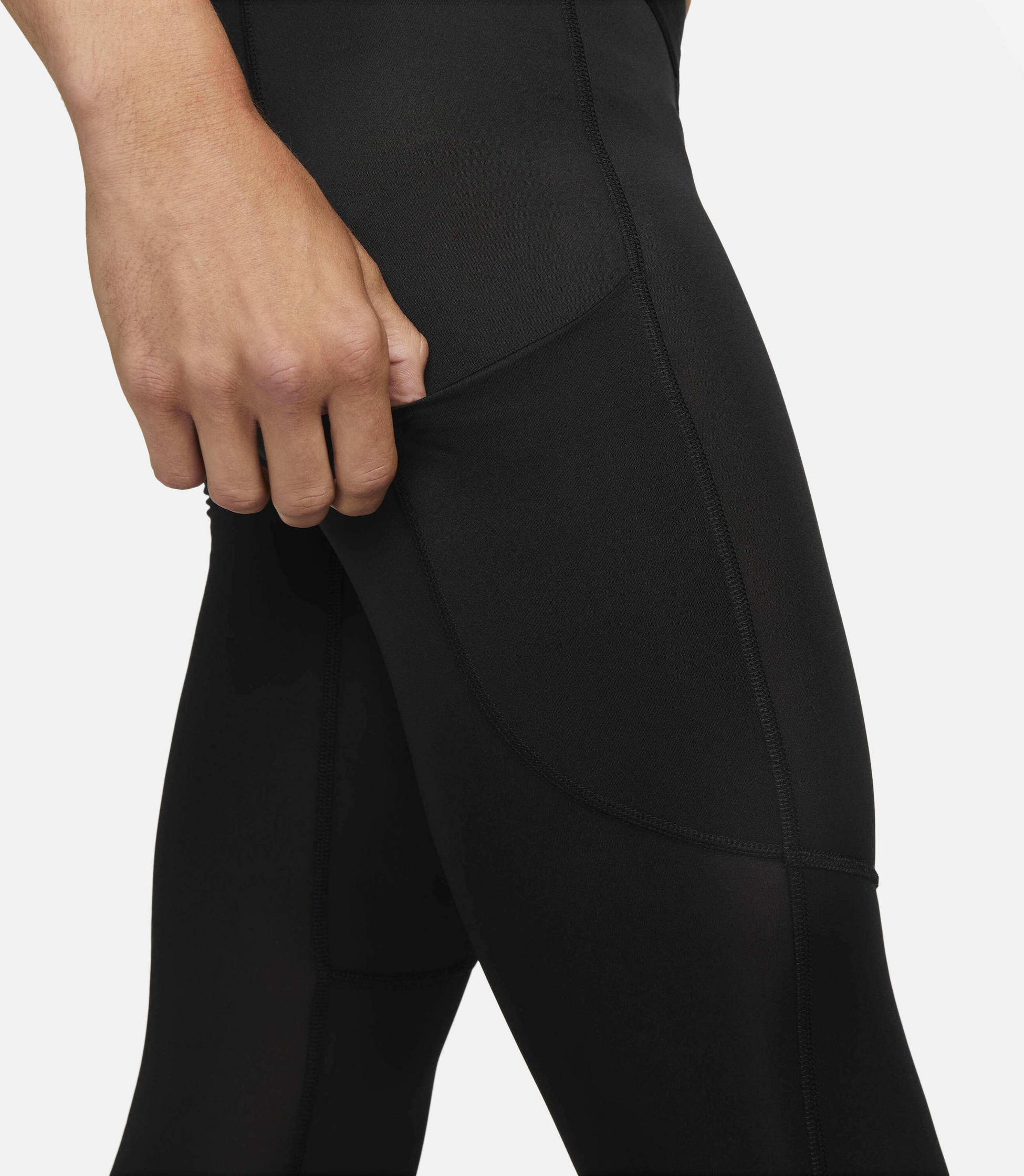 NIKE, Men's Dri-fit 3/4-length Fitness Tights Pro