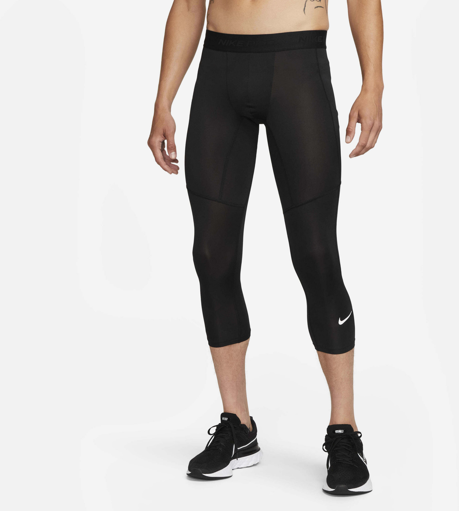 NIKE, Men's Dri-fit 3/4-length Fitness Tights Pro