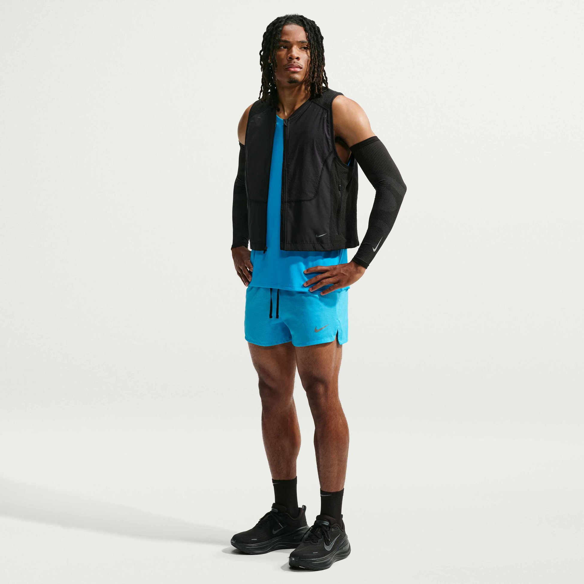 NIKE, Men's Dri-fit 8cm (approx.) Brief-lined Running Shorts Fast
