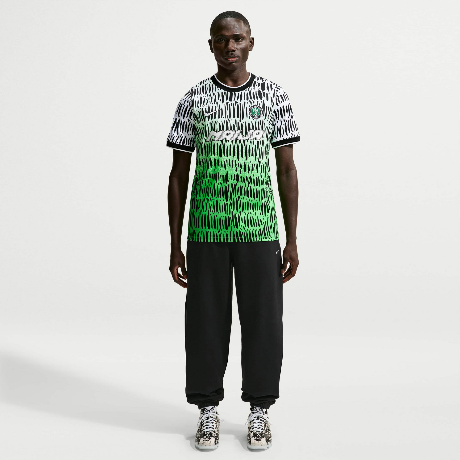 NIKE, Men's Dri-fit Academy Pro Short-sleeve Football Top X Nigeria X Slawn
